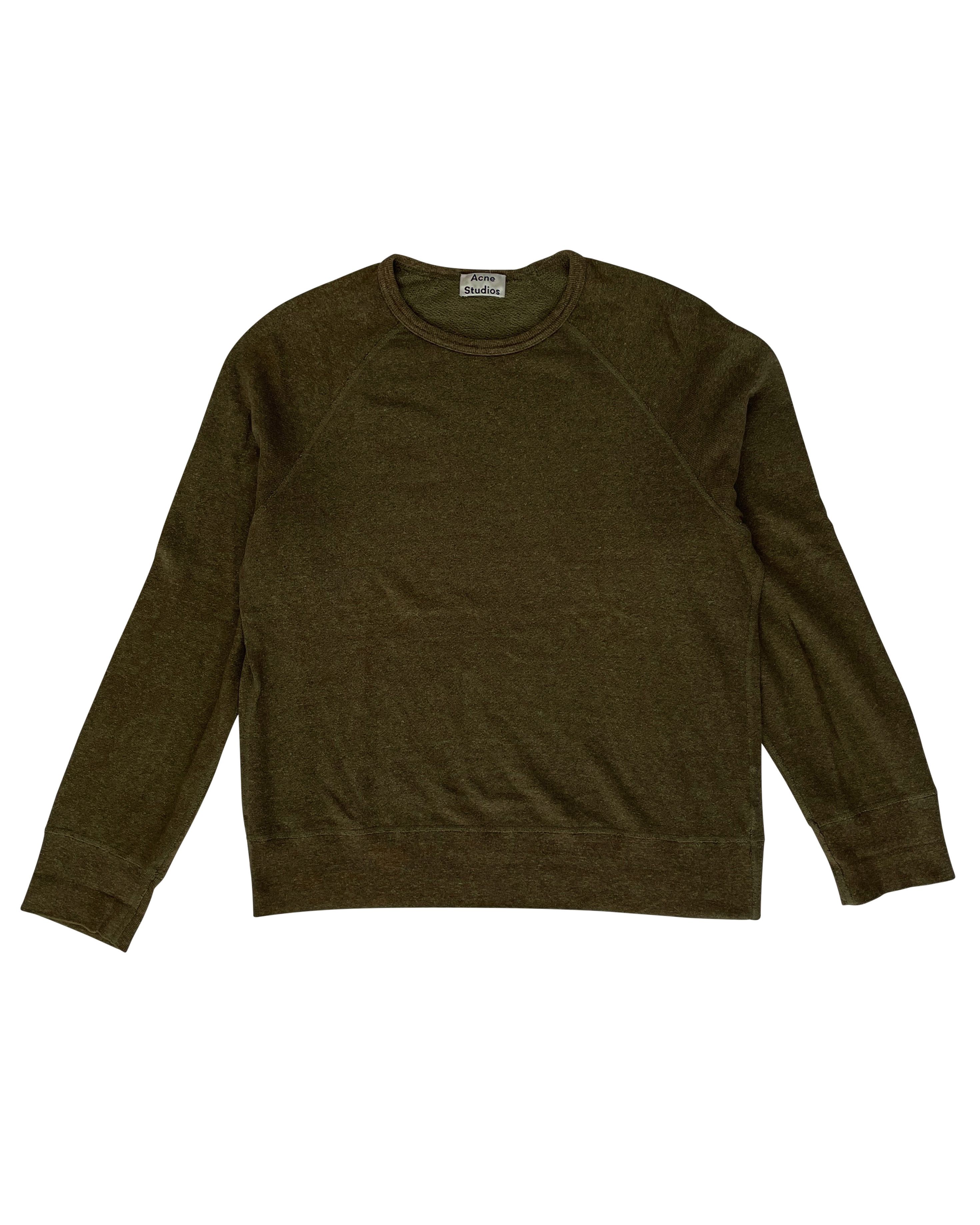 Acne Studios ⚡️QUICK SALE⚡️Acne Studios Green Khaki Sweater Size US XS / EU 42 / 0 - 1 Thumbnail