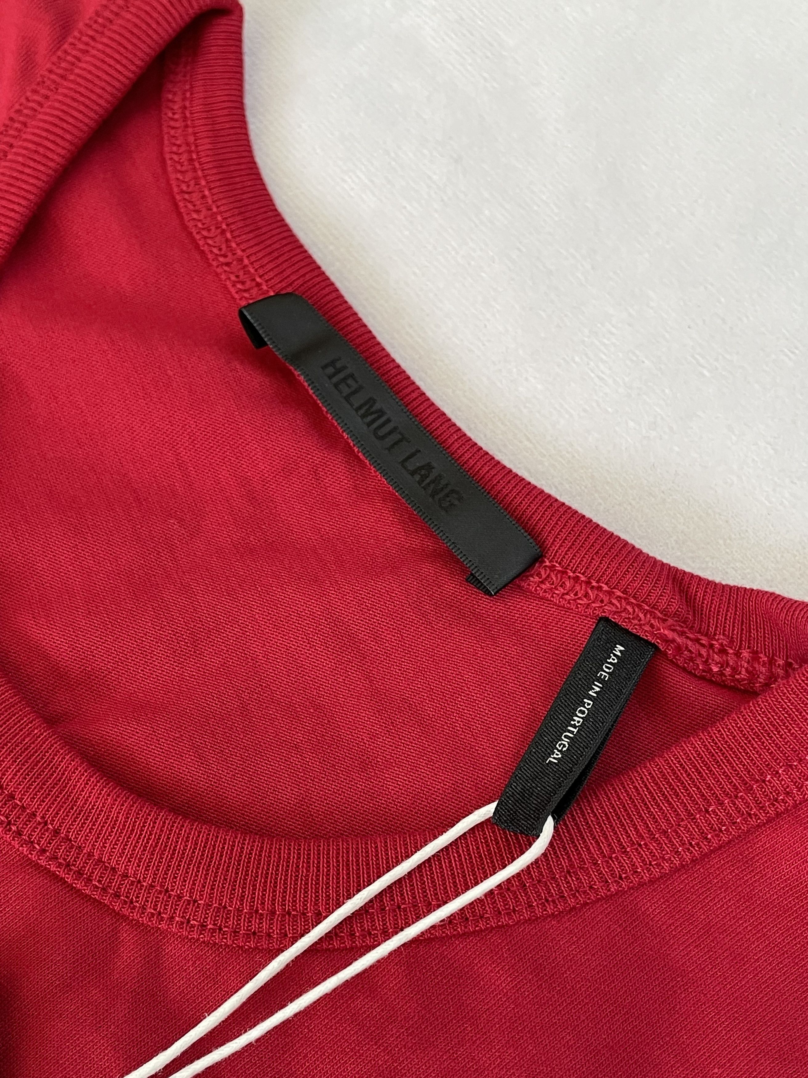 Helmut Lang ⚡️QUICK SALE⚡️Helmut Lang Red Tank Top Size US XS / EU 42 / 0 - 3 Thumbnail