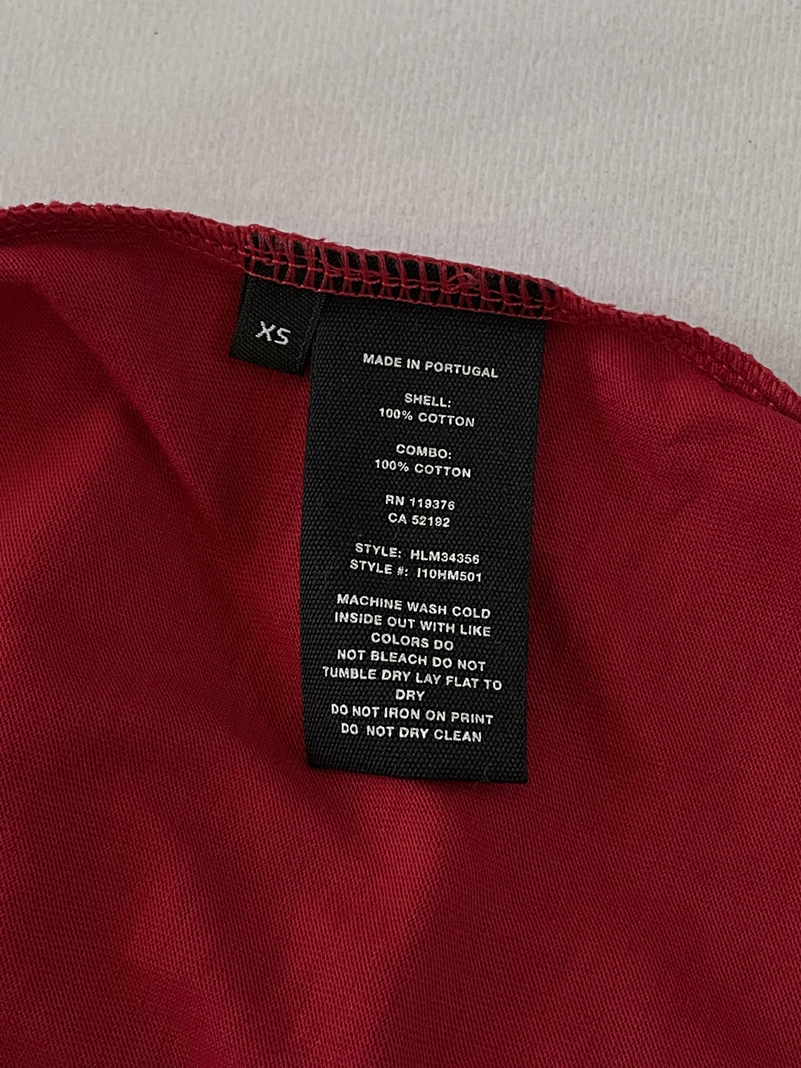 Helmut Lang ⚡️QUICK SALE⚡️Helmut Lang Red Tank Top Size US XS / EU 42 / 0 - 4 Thumbnail