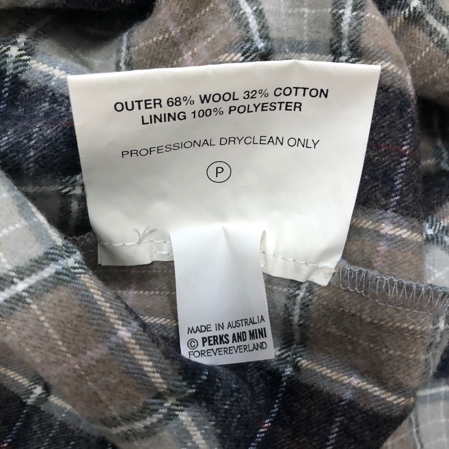 Perks And Mini PERKS and MINI PAM Check Block Shirt Size US XL / EU 56 / 4 - 8 Thumbnail