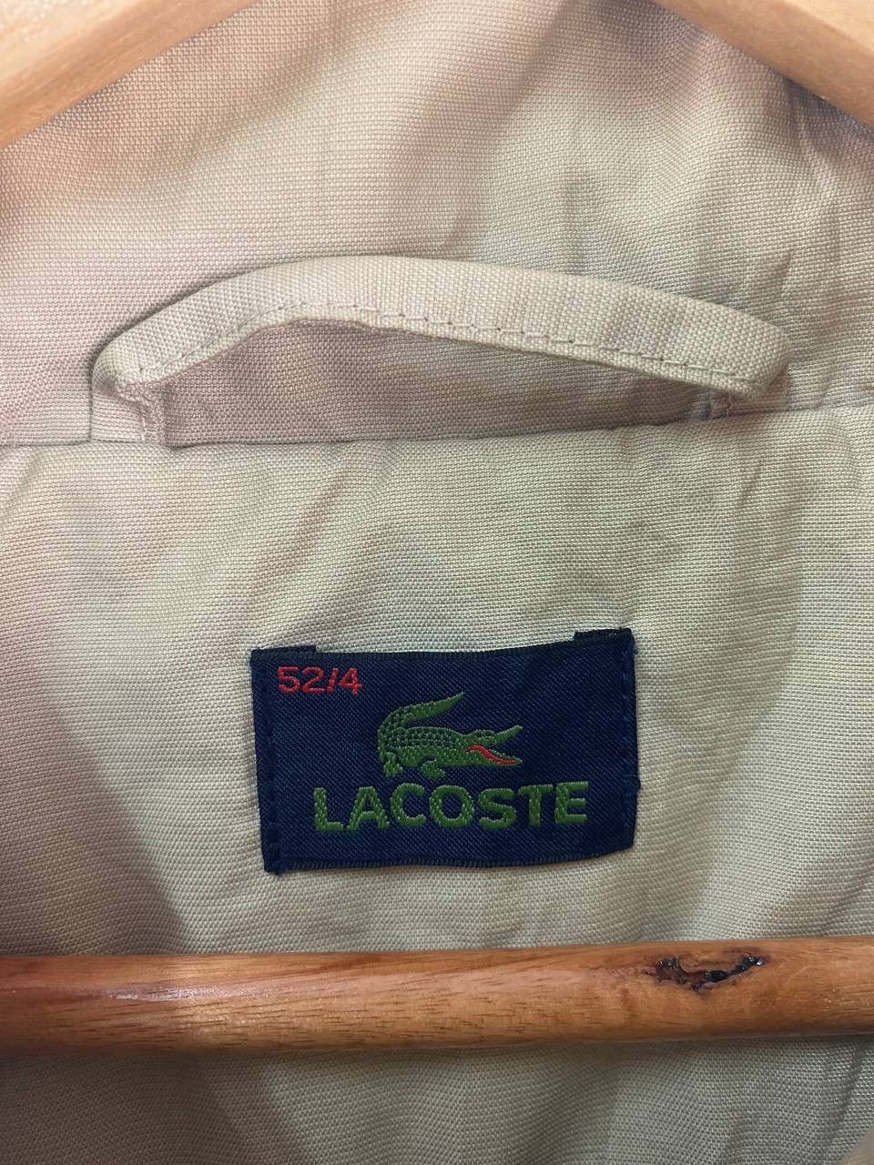 Lacoste × Vintage Vintage lacoste windbreaker hoodie jacket Size US L / EU 52-54 / 3 - 2 Thumbnail