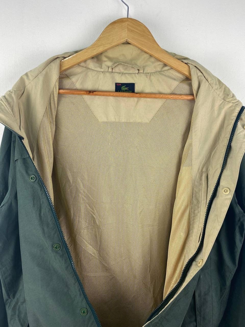 Lacoste × Vintage Vintage lacoste windbreaker hoodie jacket Size US L / EU 52-54 / 3 - 3 Thumbnail