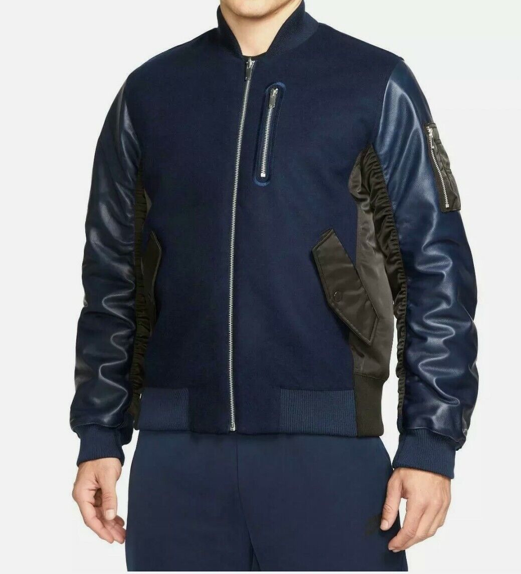 Nike Nike NSW Destroyer Varsity Jacket REVERSIBLE Sample Grailed