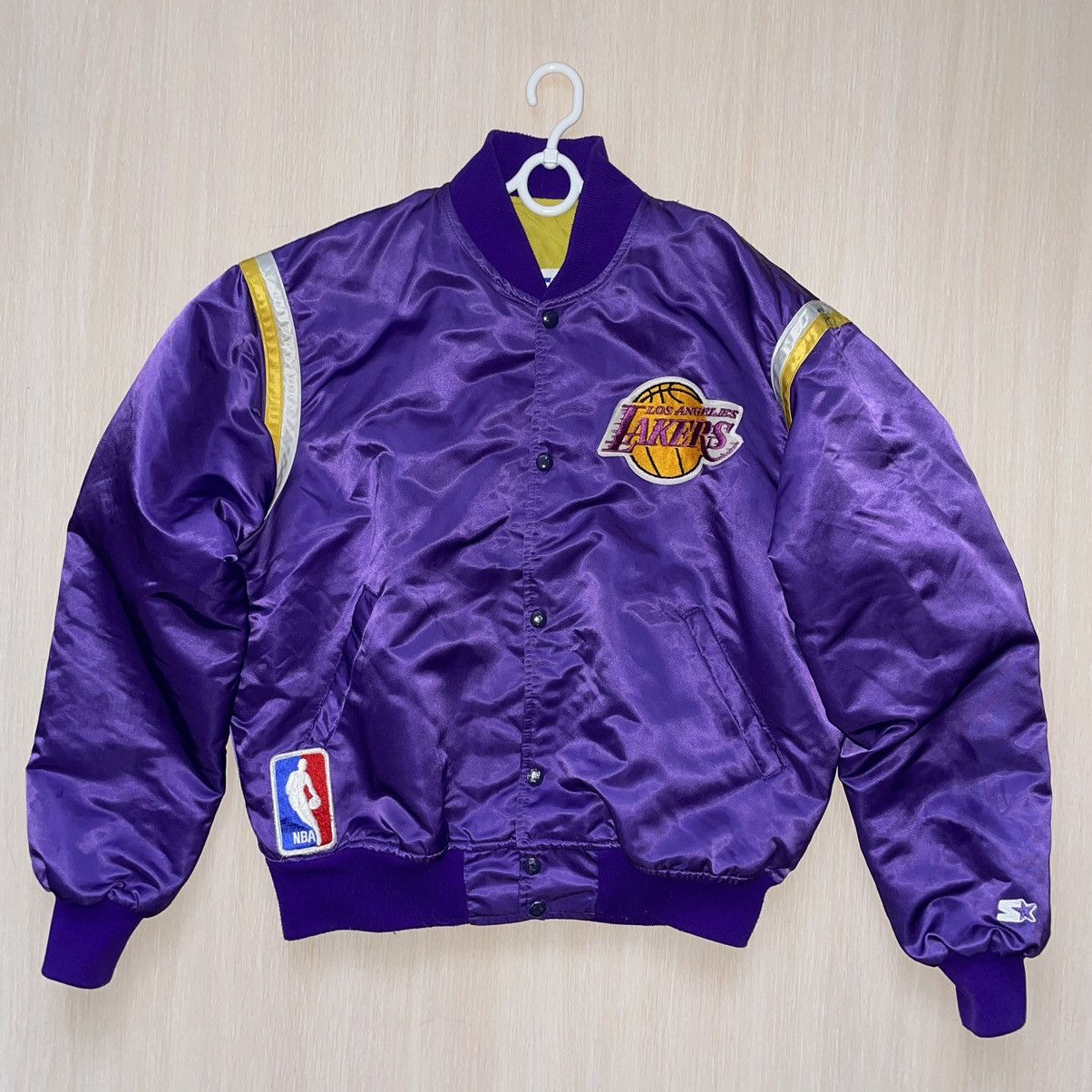 Los Angeles 80s Lakers NBA Bomber Jacket - GLJ