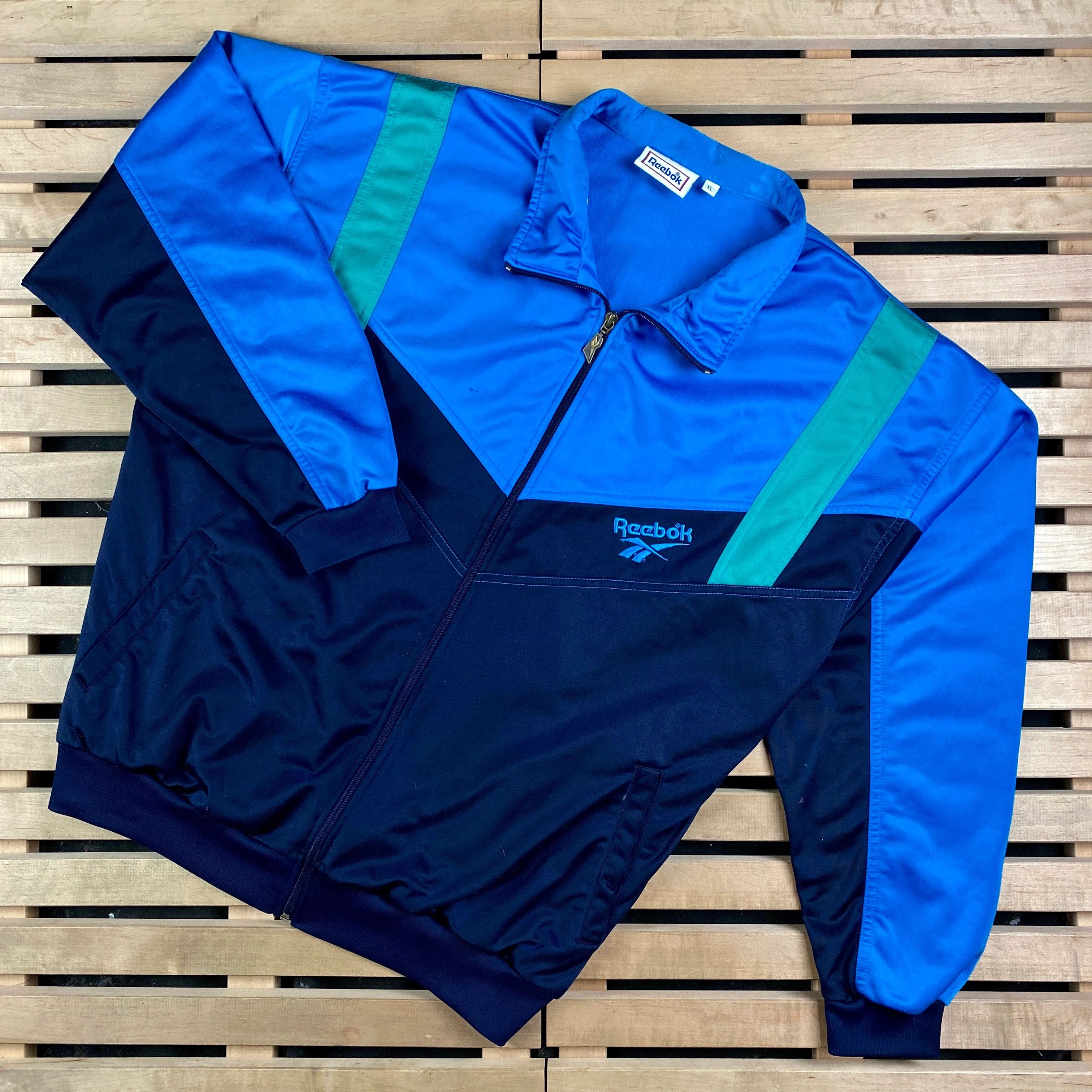 Reebok × Vintage Mens Reebok Bomber Jacket Vintage Size XL Size US XL / EU 56 / 4 - 1 Thumbnail