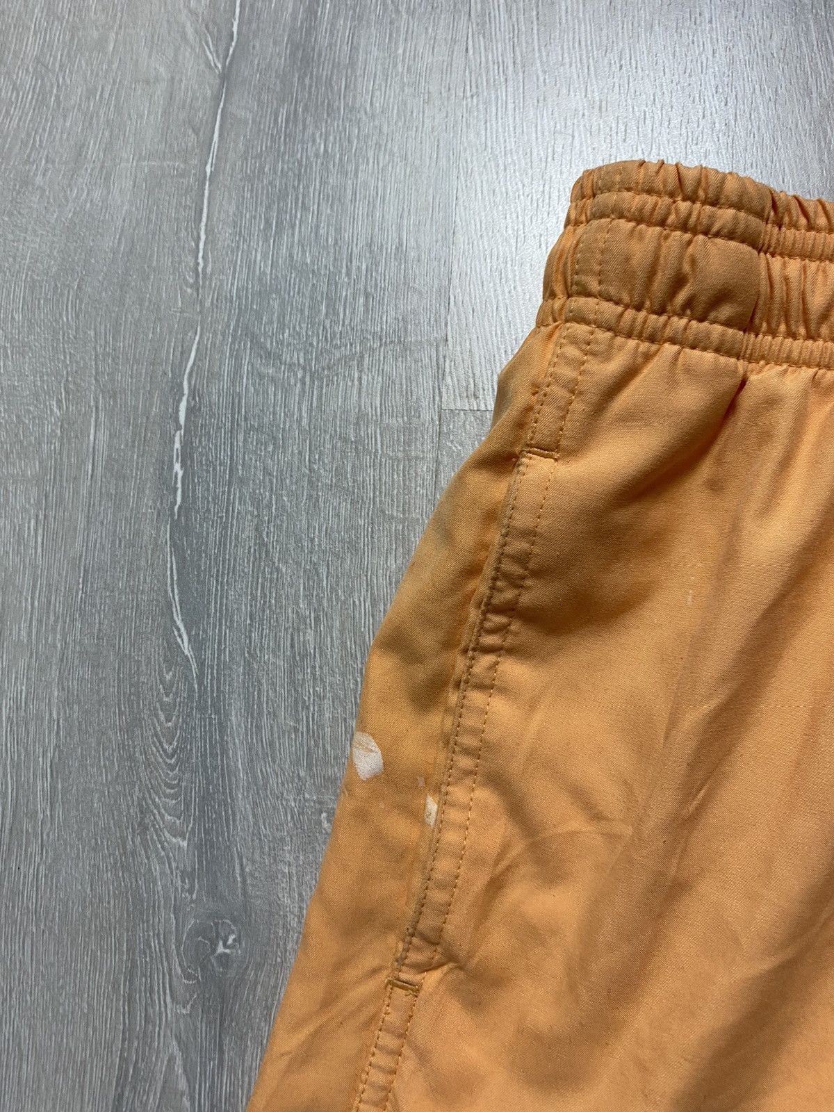 Vintage 90s Yves Saint Laurent vintage YSL orange shorts small logo Size US 32 / EU 48 - 4 Thumbnail
