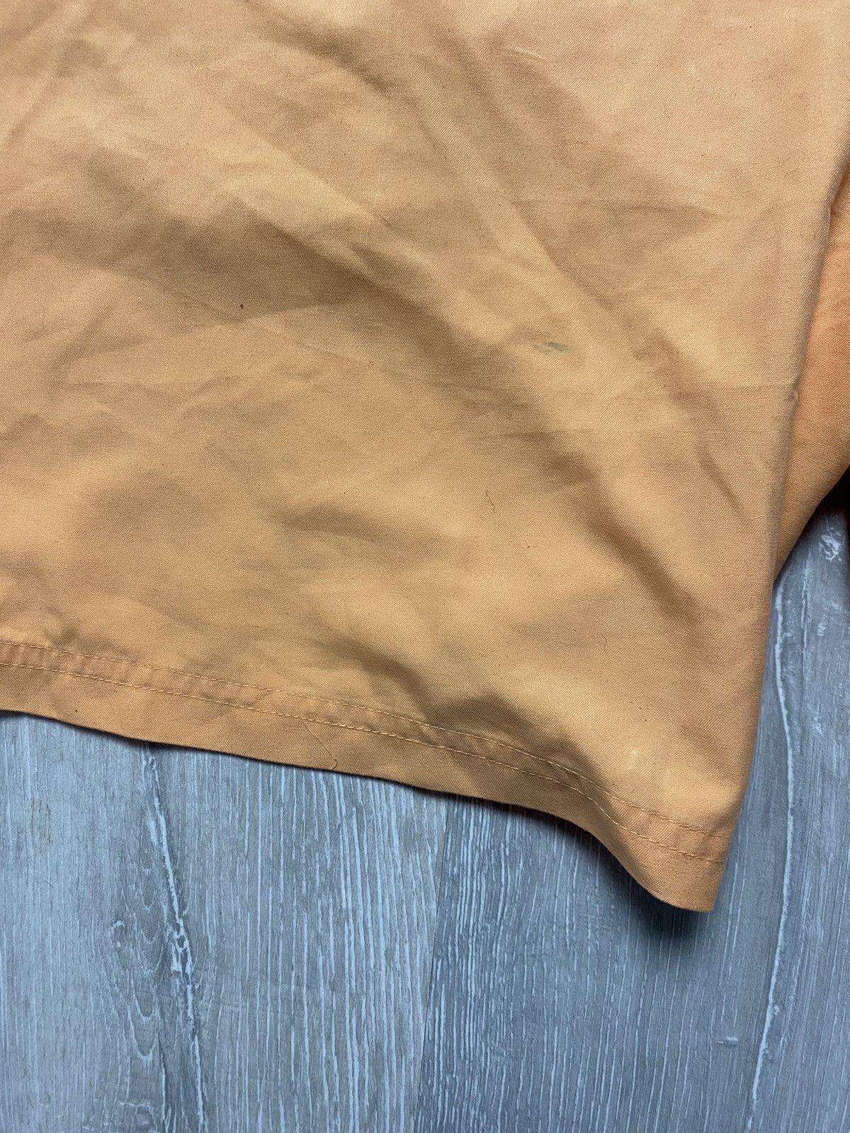 Vintage 90s Yves Saint Laurent vintage YSL orange shorts small logo Size US 32 / EU 48 - 8 Thumbnail