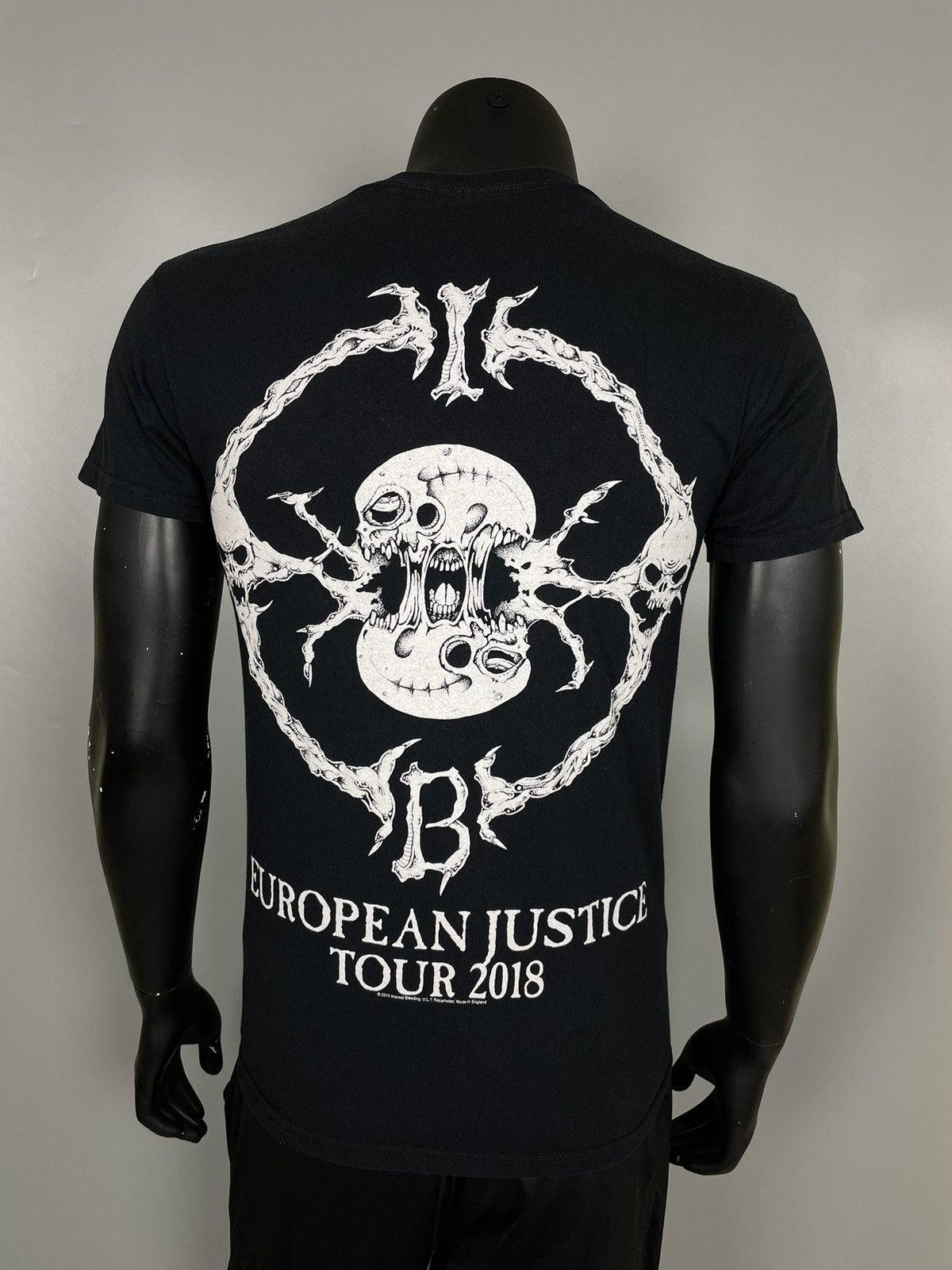 Band Tees Internal Bleeding T-shirt European Justice Tour 2018 Size US S / EU 44-46 / 1 - 4 Thumbnail