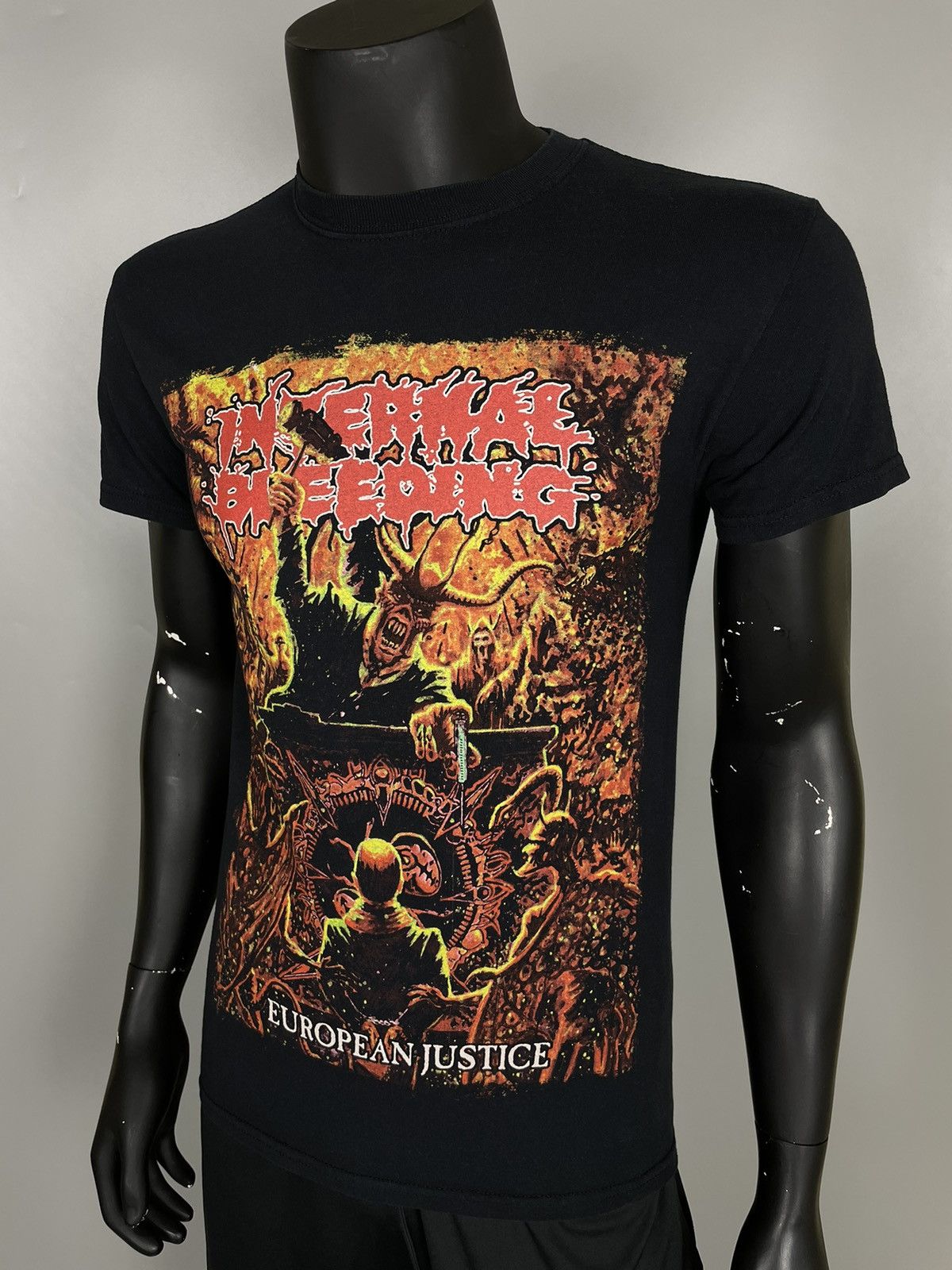Band Tees Internal Bleeding T-shirt European Justice Tour 2018 Size US S / EU 44-46 / 1 - 2 Thumbnail
