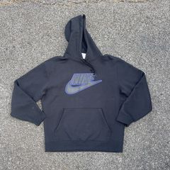 Nike Supreme Leather Applique Hoodie | Grailed