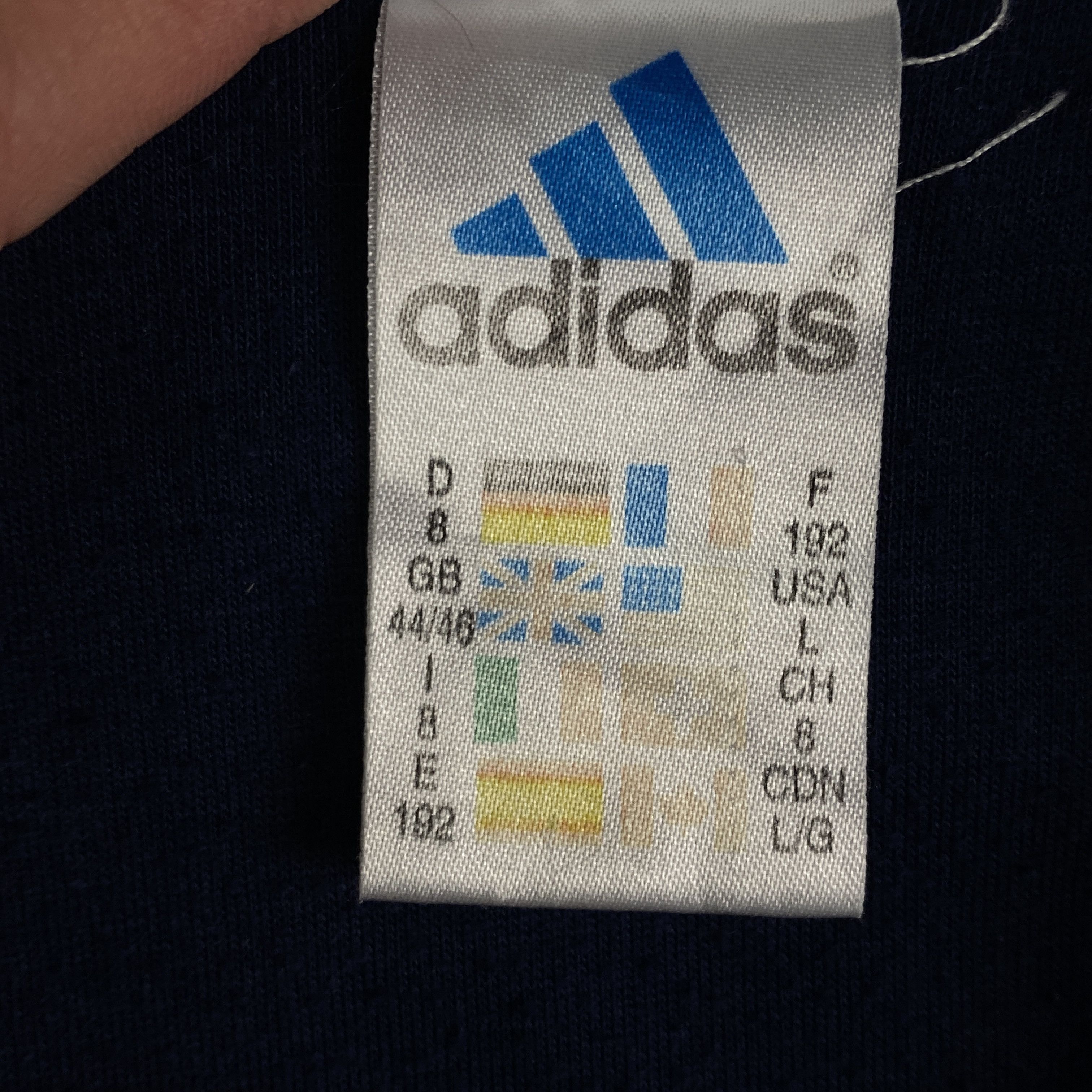 Adidas × Vintage Mens Adidas Vintage Zip Jacket Size L Size US L / EU 52-54 / 3 - 5 Thumbnail
