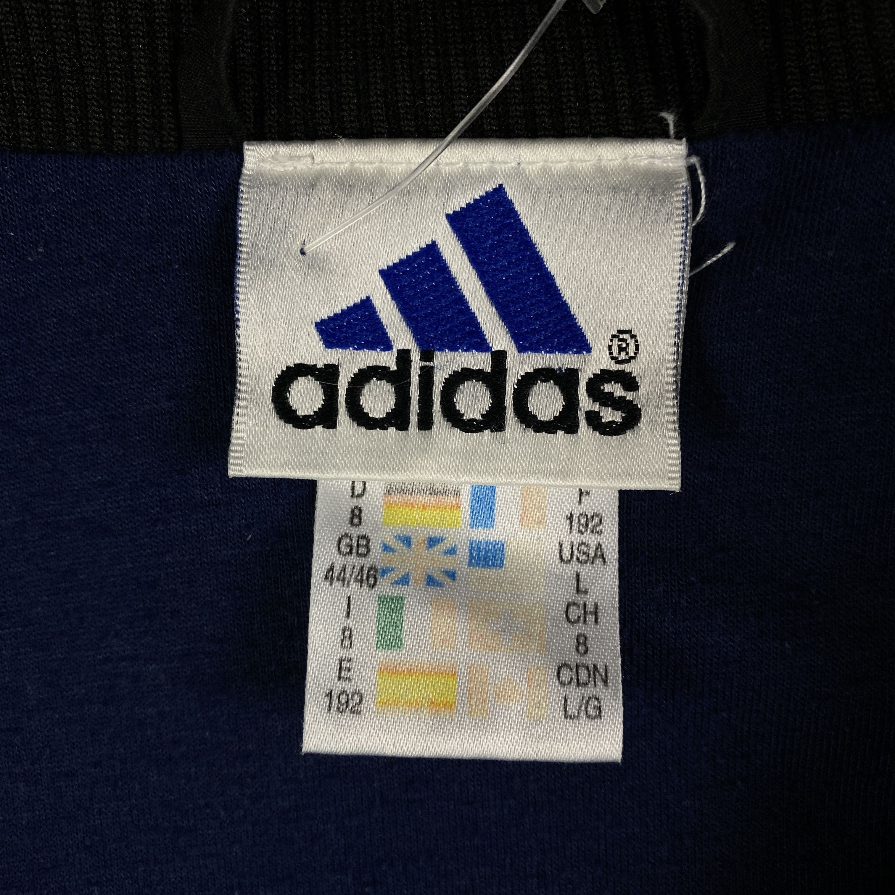 Adidas × Vintage Mens Adidas Vintage Zip Jacket Size L Size US L / EU 52-54 / 3 - 4 Thumbnail