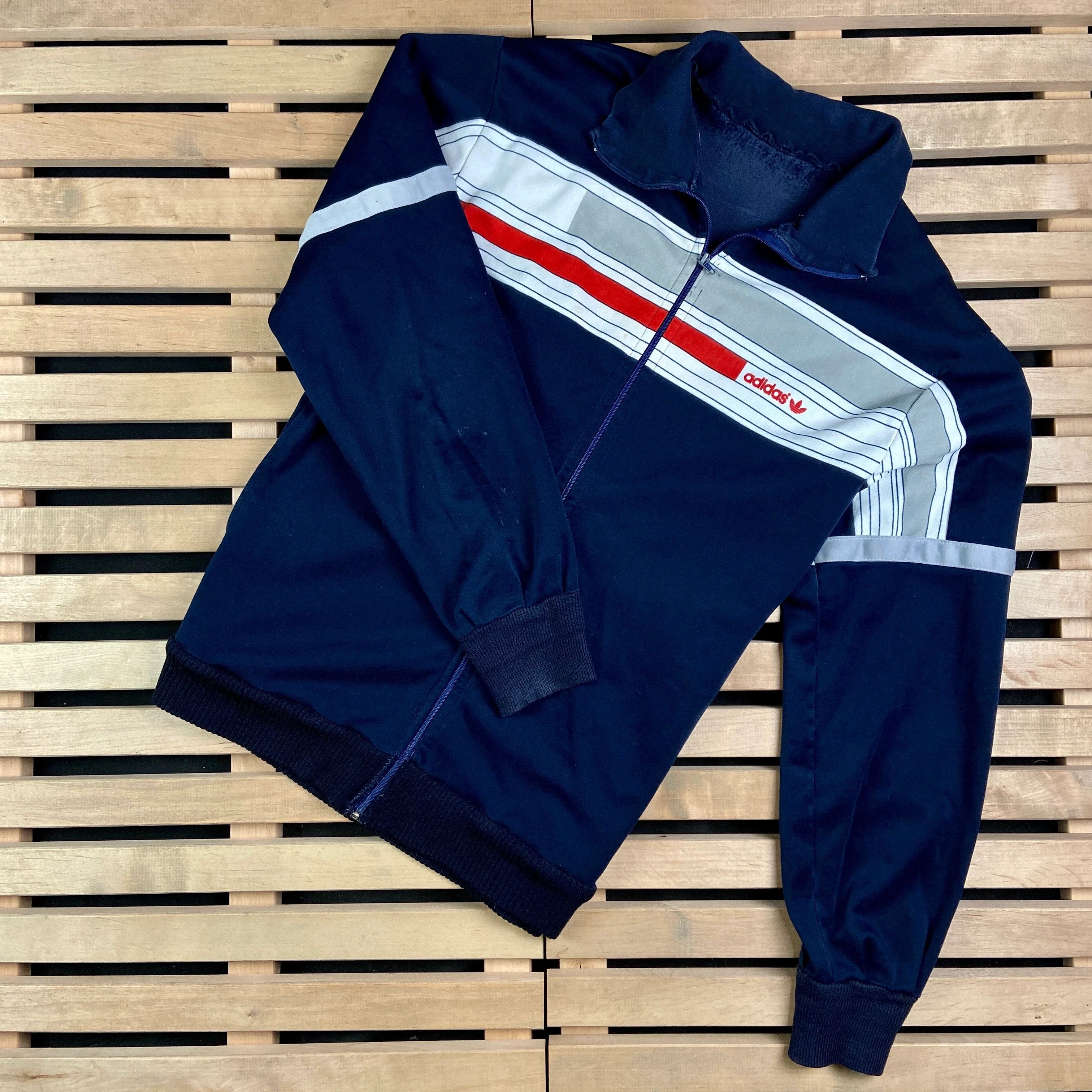 Adidas × Vintage Mens Bomber Jacket Adidas Originals Vintage Size L Size US L / EU 52-54 / 3 - 1 Thumbnail