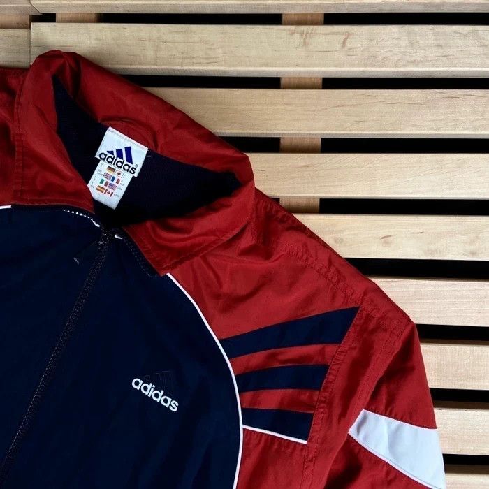 Adidas × Vintage Mens Bomber Jacket Adidas Vintage Size L Size US L / EU 52-54 / 3 - 2 Thumbnail