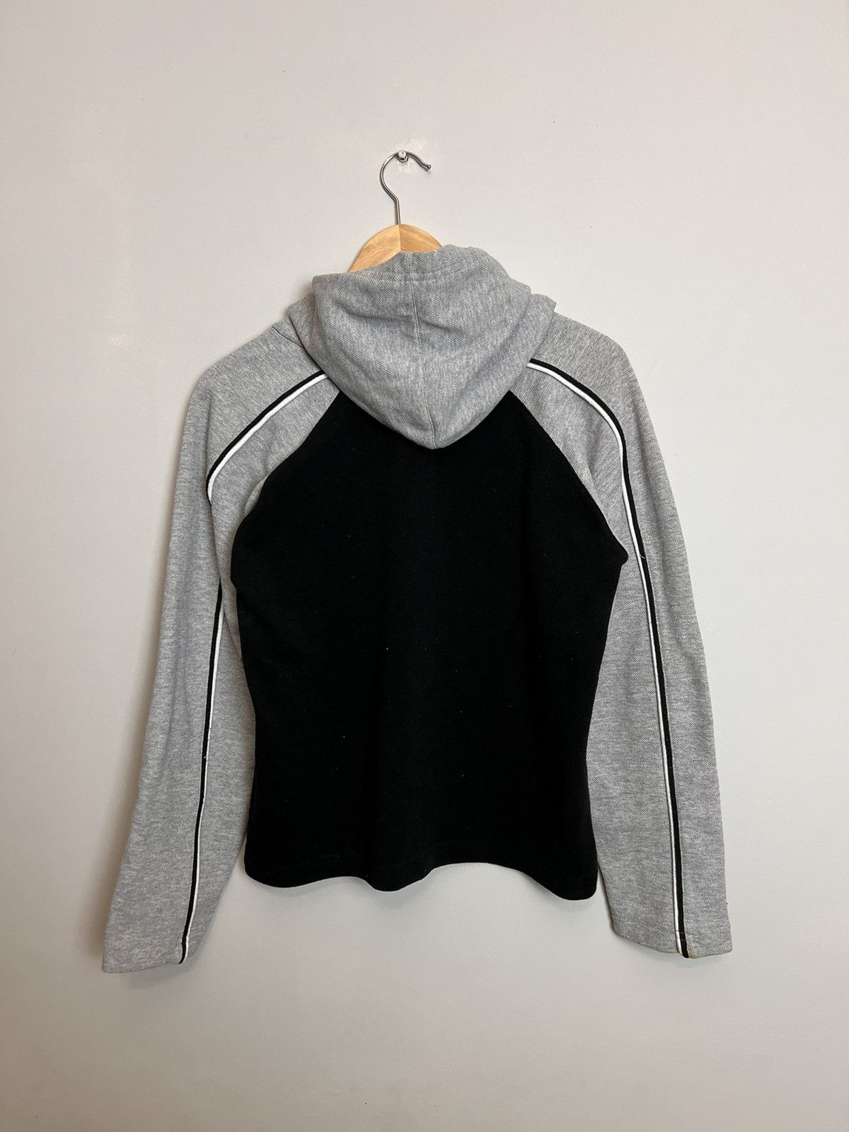 Nike Nike White Sox Vintage 90s Rare Center Logo Swoosh Hoodie Size L / US 10 / IT 46 - 2 Thumbnail