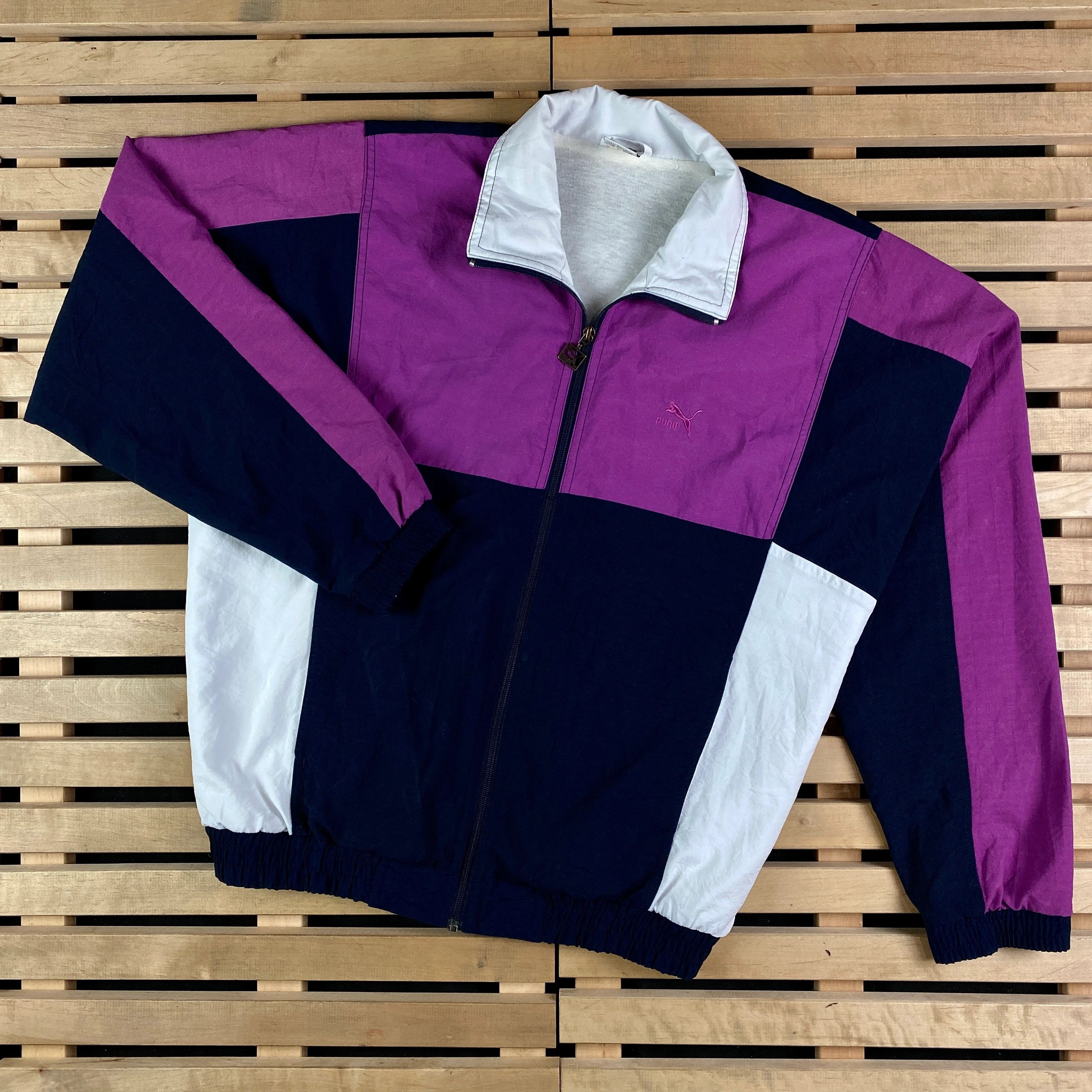 Puma × Vintage Mens Bomber Jacket Puma Vintage Size L Size US L / EU 52-54 / 3 - 1 Thumbnail