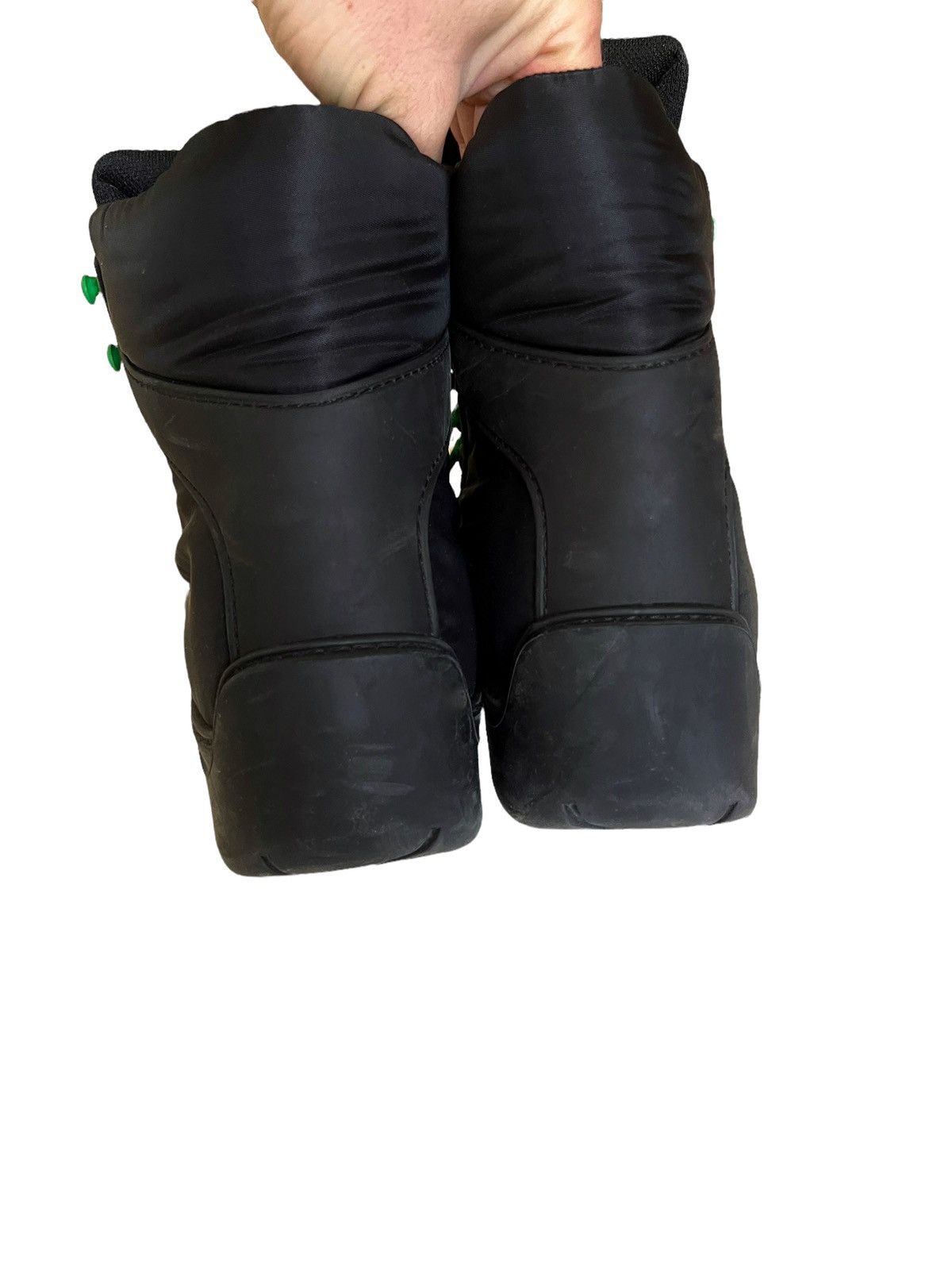 Bottega Veneta Sz42 Black Bomber Puddle Boot Size US 9 / EU 42 - 2 Thumbnail