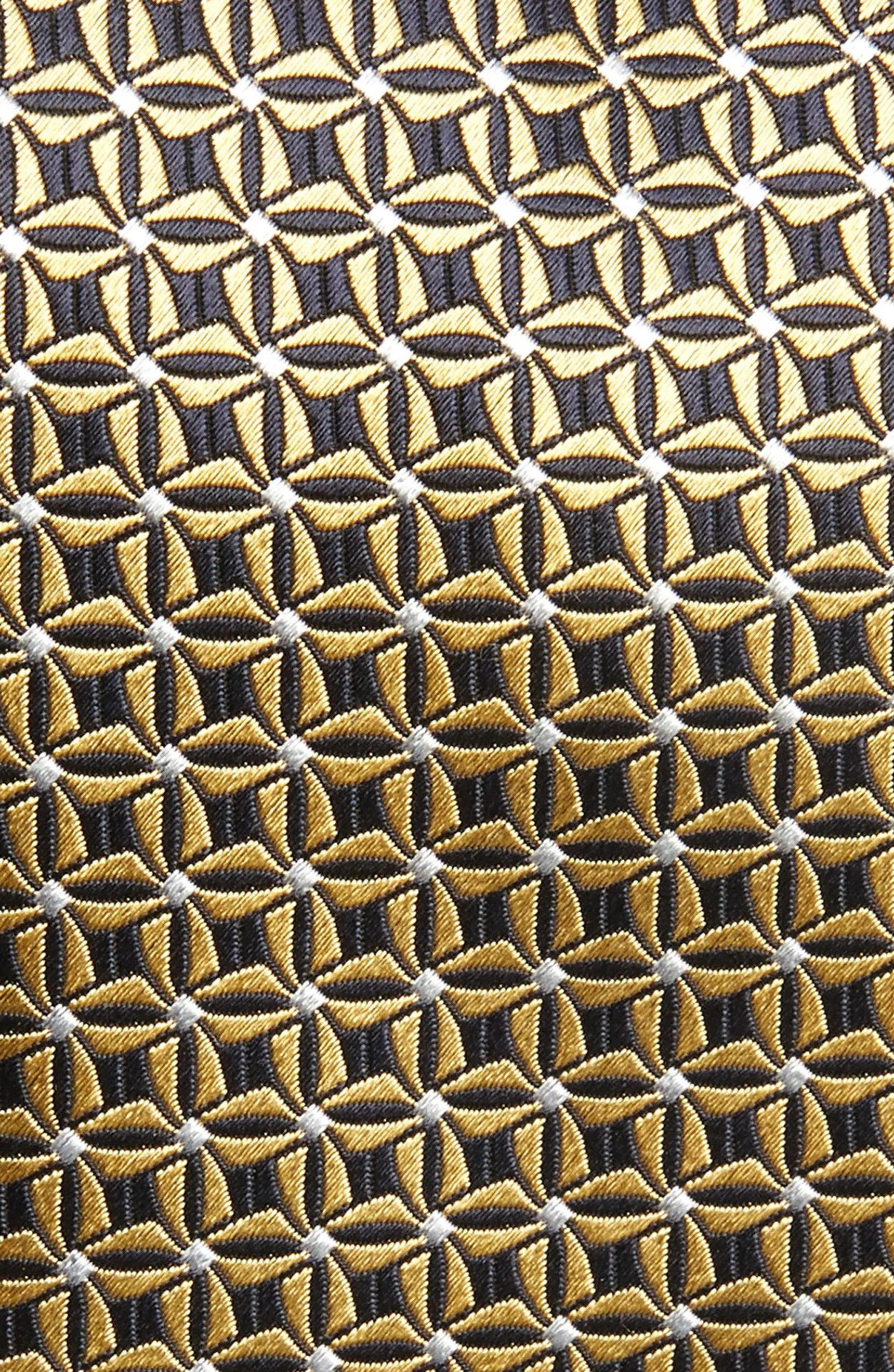 Ermenegildo Zegna Ermenegildo Zegna Men's Geometric Silk Tie, Size Regular Size ONE SIZE - 2 Thumbnail