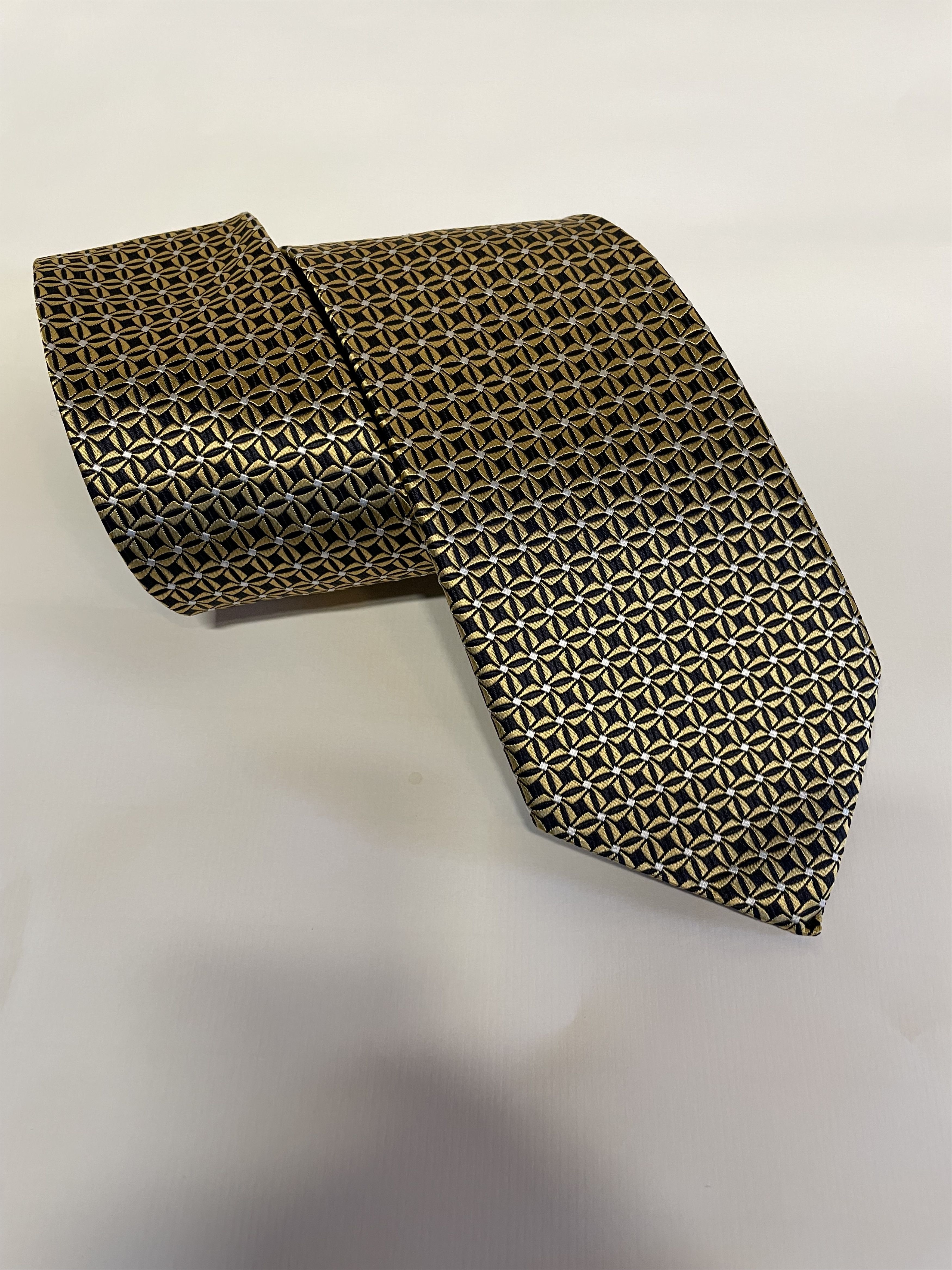 Ermenegildo Zegna Ermenegildo Zegna Men's Geometric Silk Tie, Size Regular Size ONE SIZE - 7 Thumbnail