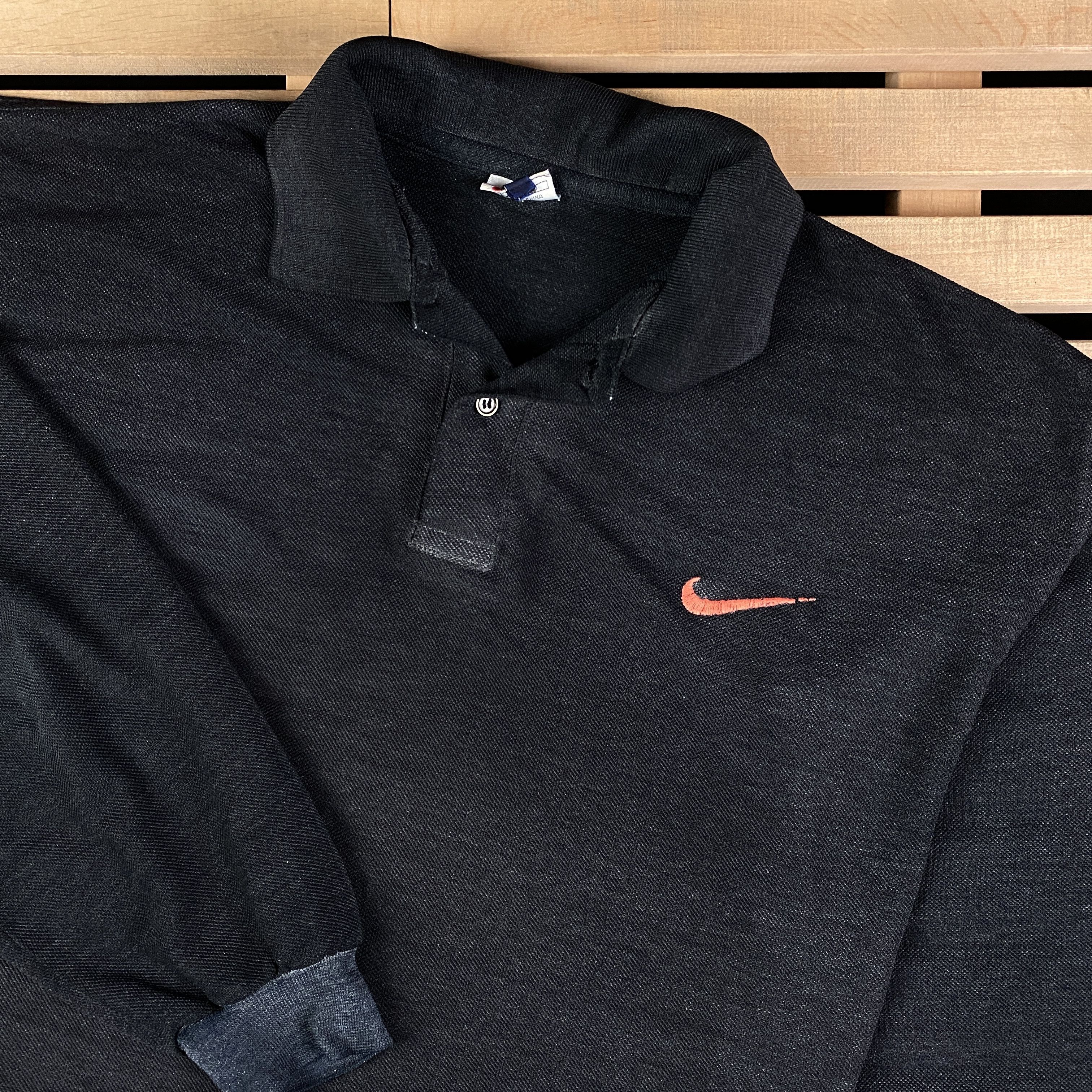 Nike × Vintage Mens Long Sleeve Nike Vintage Size XXL Size US XXL / EU 58 / 5 - 2 Thumbnail