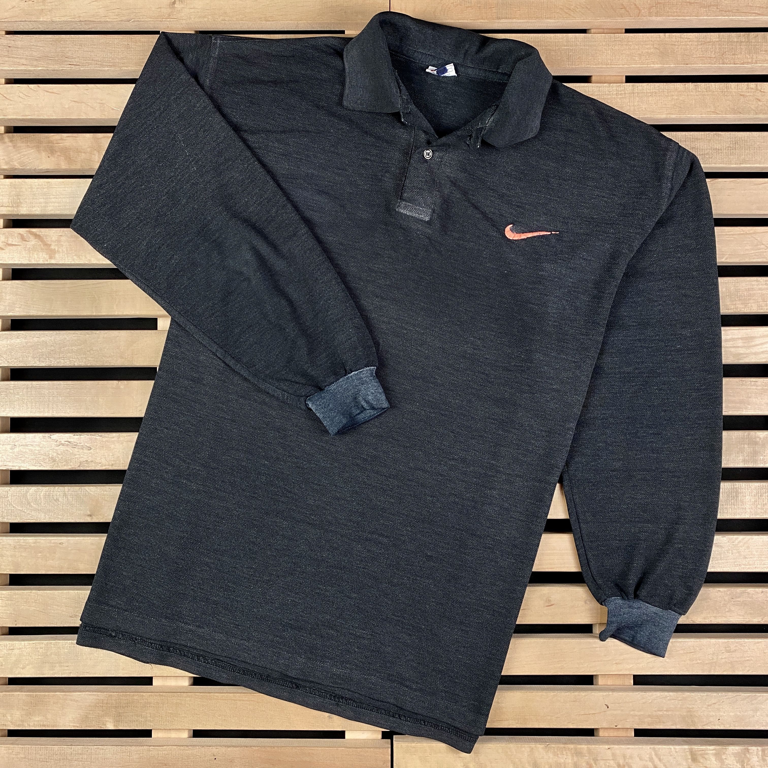 Nike × Vintage Mens Long Sleeve Nike Vintage Size XXL Size US XXL / EU 58 / 5 - 1 Thumbnail