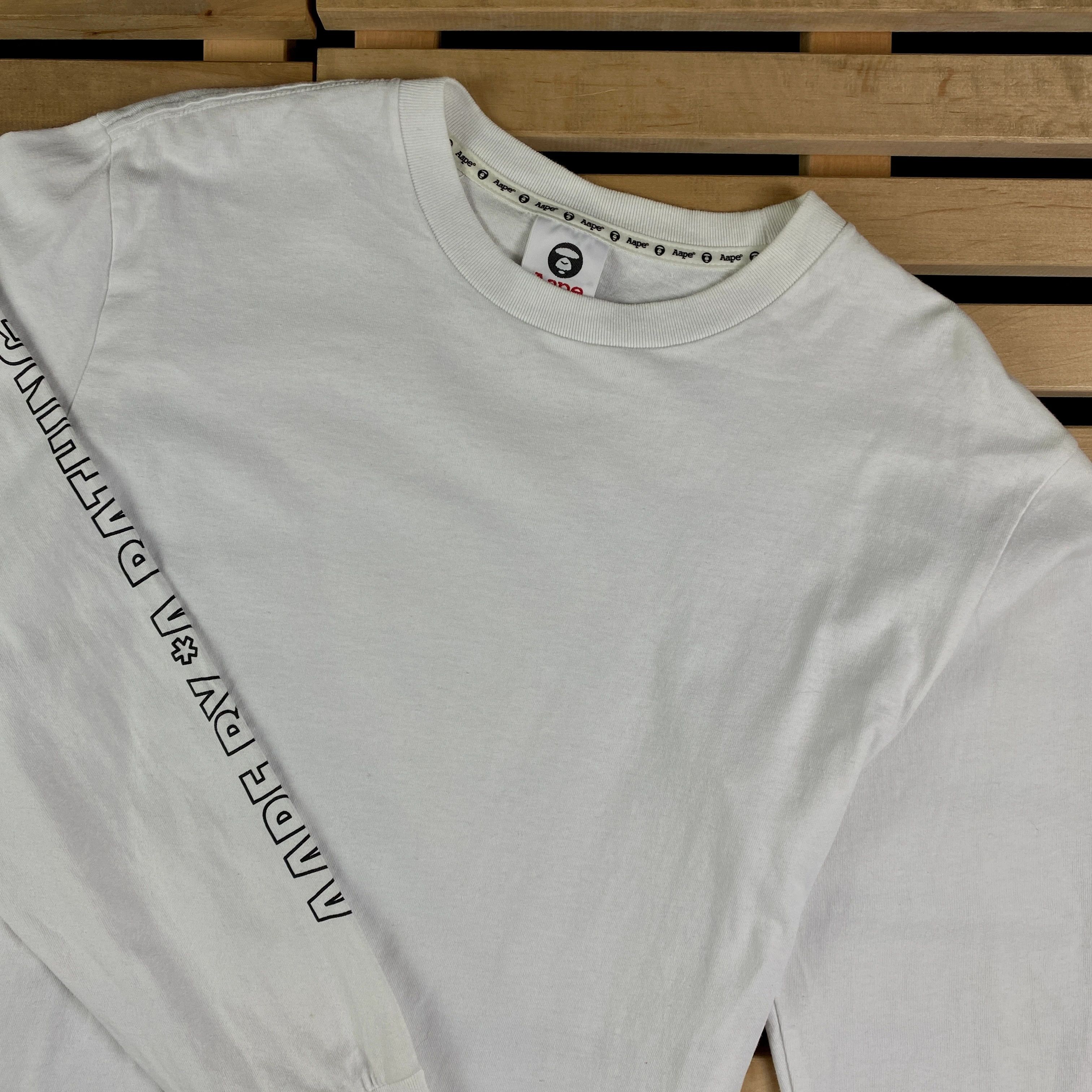 Aape Mens Long Sleeve Bape A Bathing Ape Size M Size US M / EU 48-50 / 2 - 2 Thumbnail