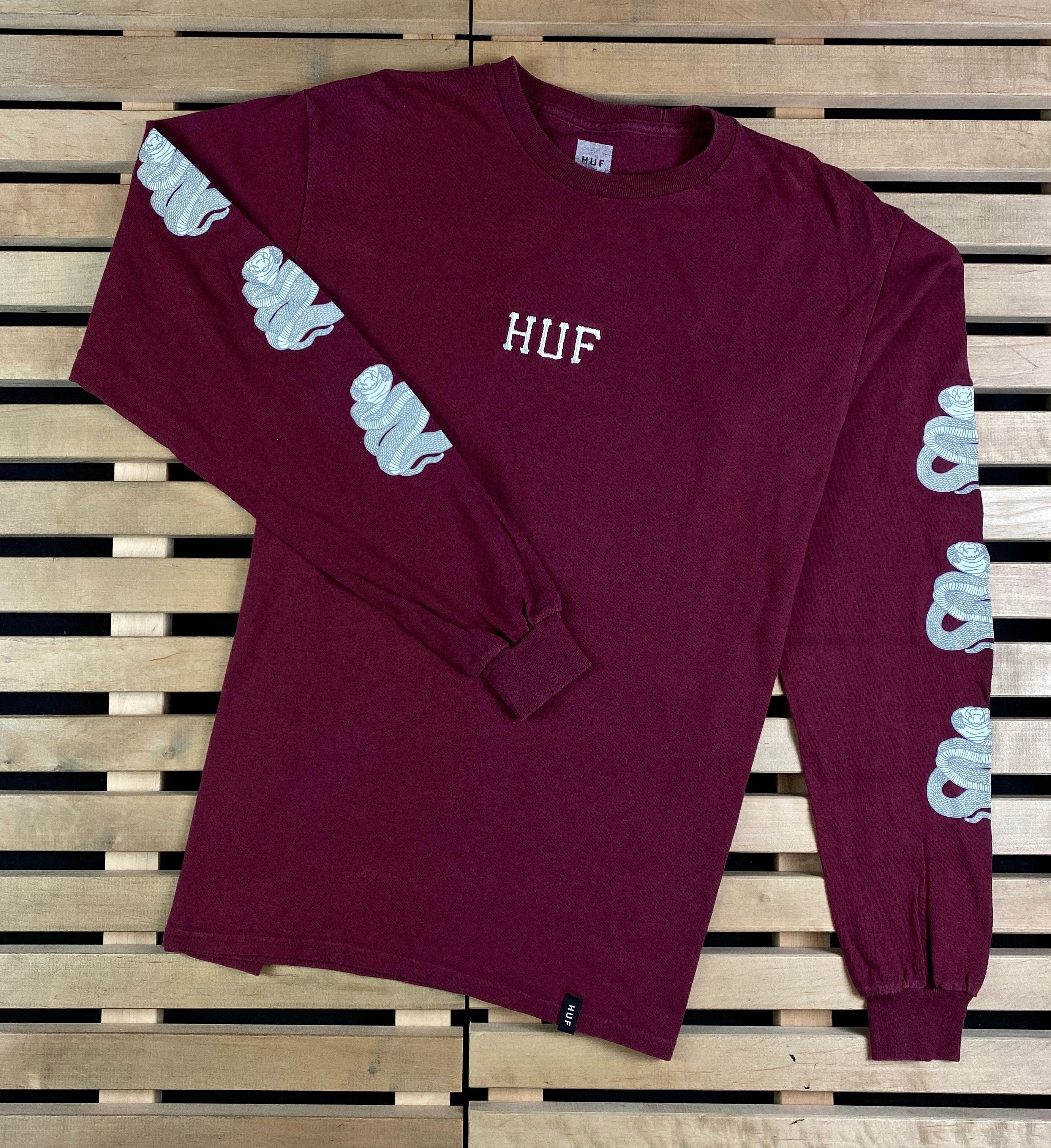 Huf Mens Long Sleeve Sweatshirt Huf Size M Size US M / EU 48-50 / 2 - 1 Thumbnail