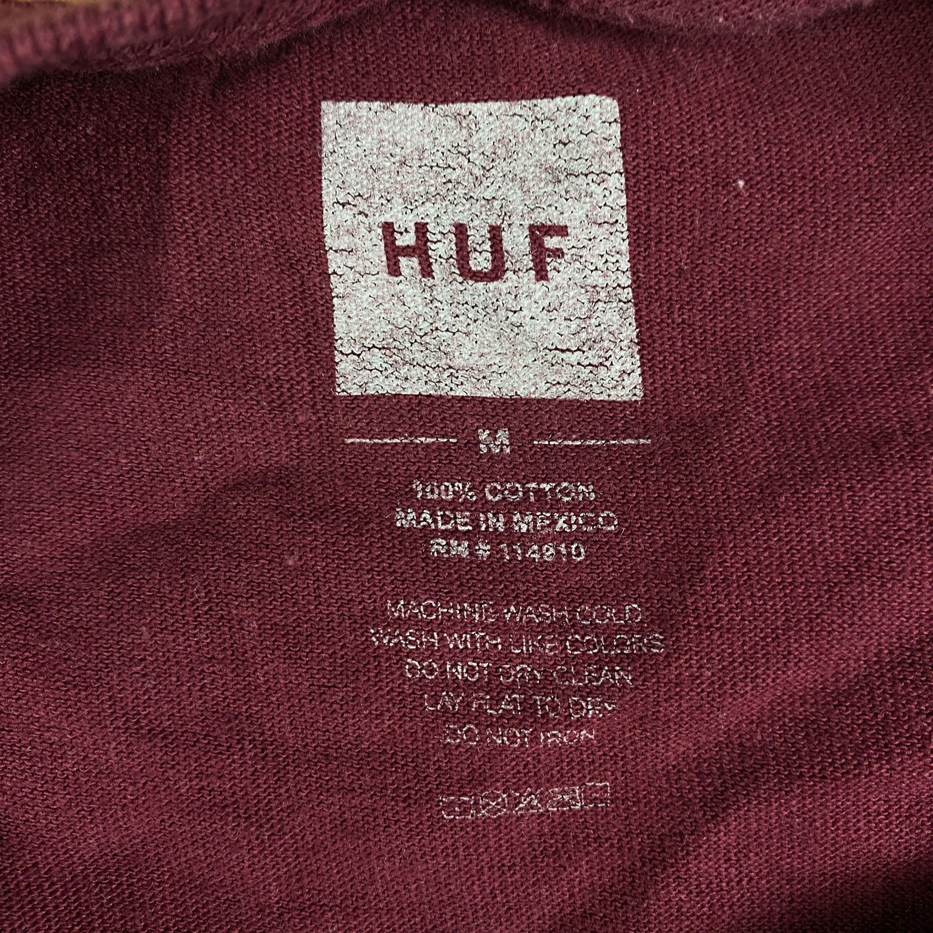 Huf Mens Long Sleeve Sweatshirt Huf Size M Size US M / EU 48-50 / 2 - 4 Thumbnail