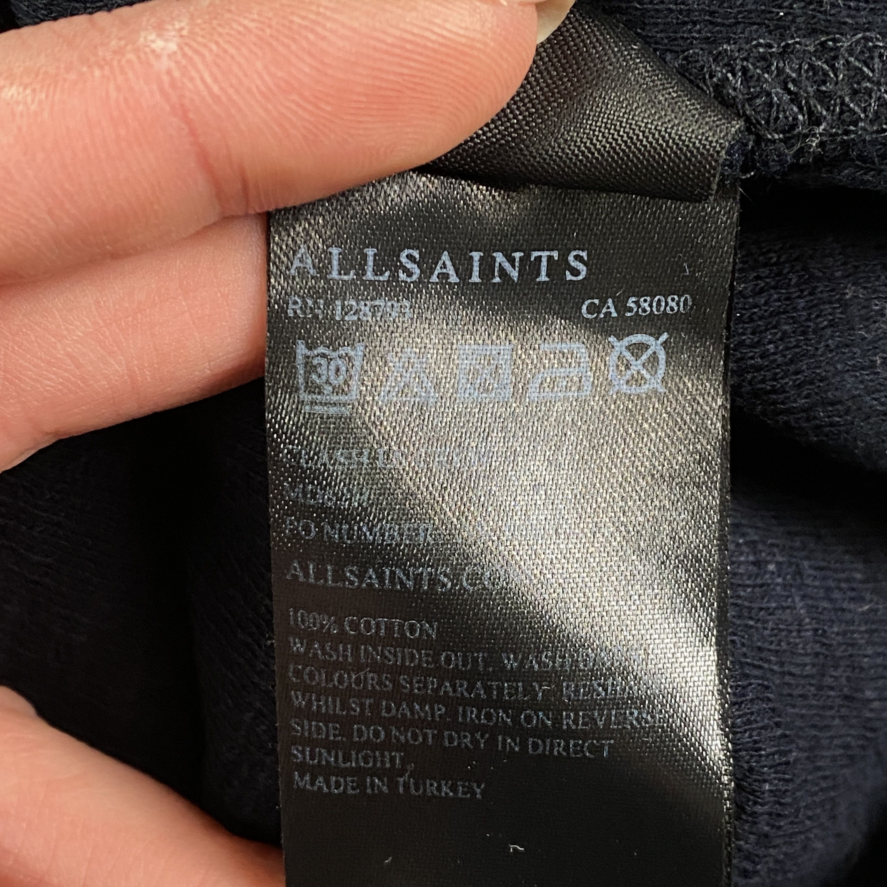 Allsaints Mens T Shirt Long Sleeve Allsaints Size L Size US L / EU 52-54 / 3 - 6 Thumbnail
