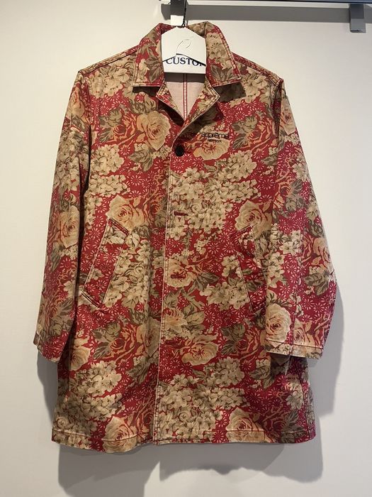 新品工具 supreme washed work trench coat - ジャケット/アウター