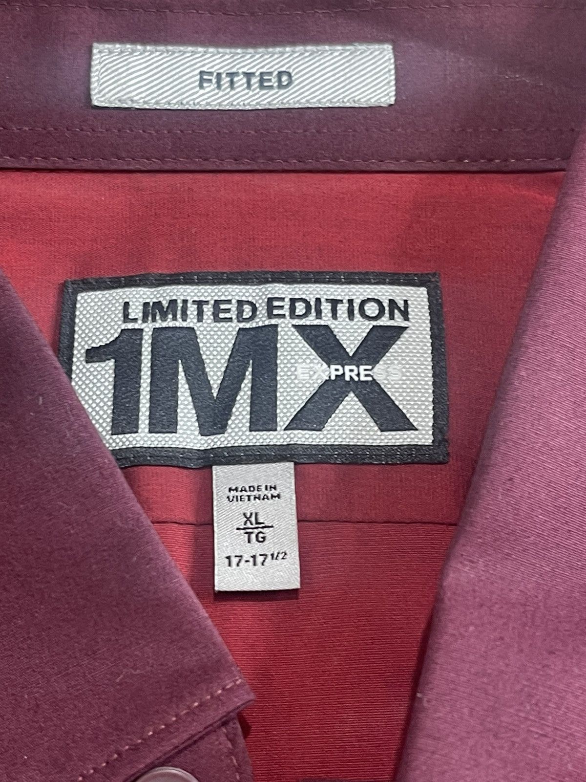Express Express Limited Edition 1MX Fitted Shirt Size US XL / EU 56 / 4 - 3 Thumbnail