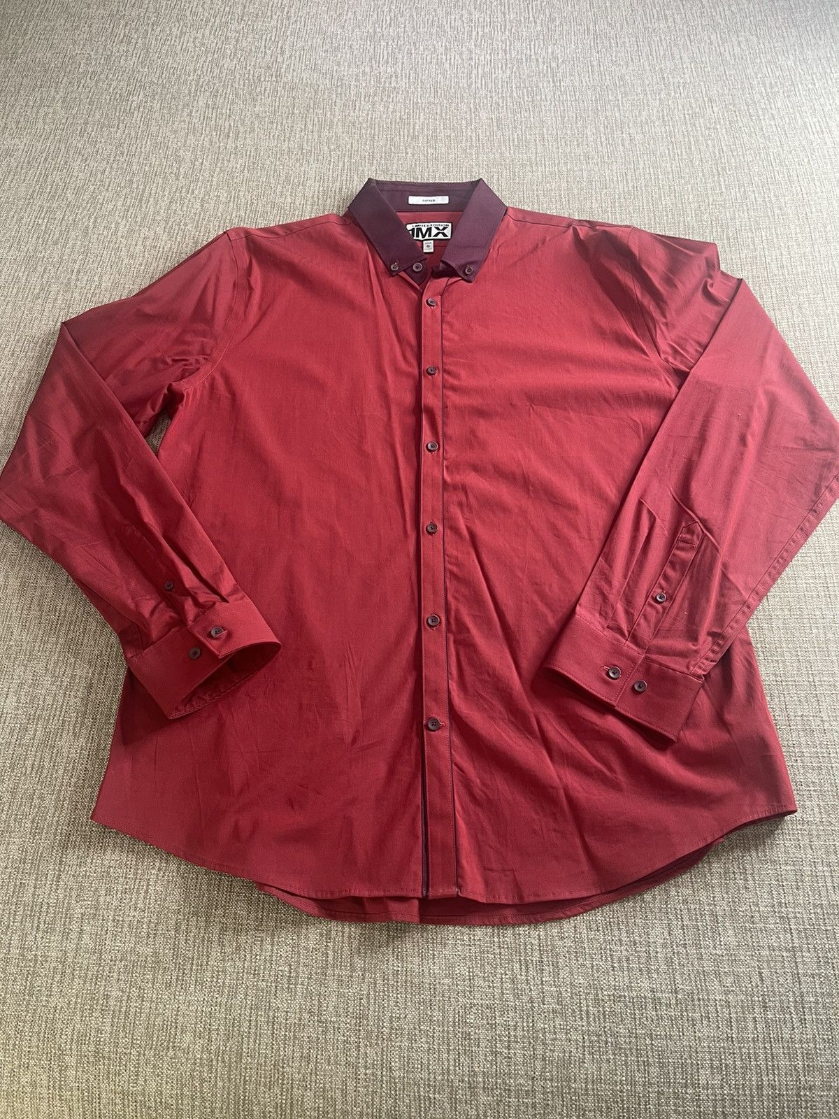Express Express Limited Edition 1MX Fitted Shirt Size US XL / EU 56 / 4 - 1 Thumbnail