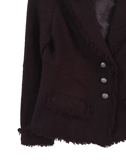 Japanese Brand Morgan De Toi Jacket Size XS / US 0-2 / IT 36-38 - 3 Thumbnail