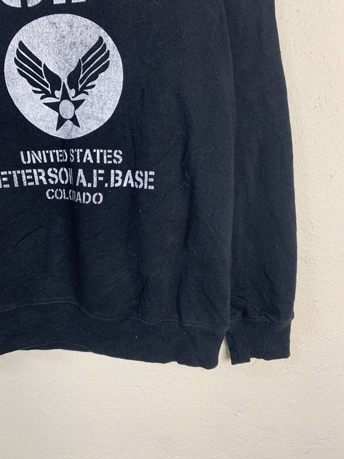 Japanese Brand USAF Peterson AF Base Colorado Sweatshirt Size US M / EU 48-50 / 2 - 2 Thumbnail