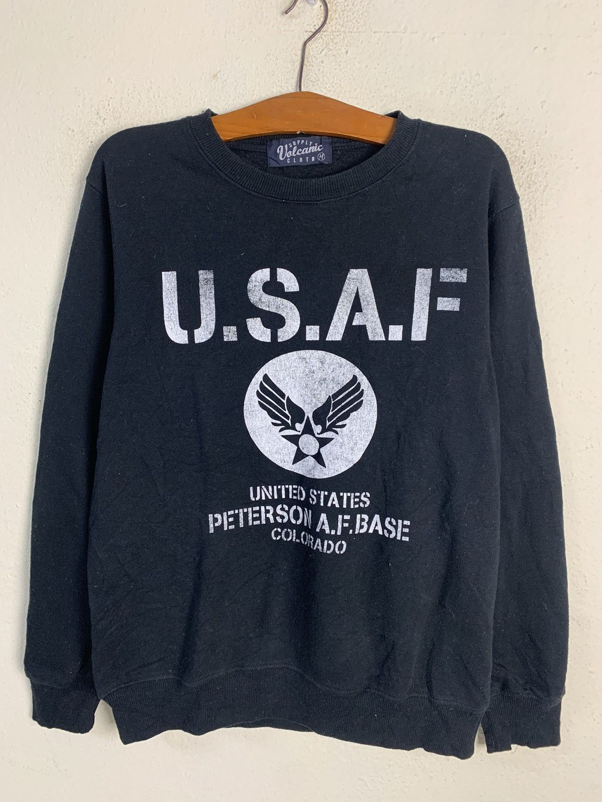 Japanese Brand USAF Peterson AF Base Colorado Sweatshirt Size US M / EU 48-50 / 2 - 1 Thumbnail