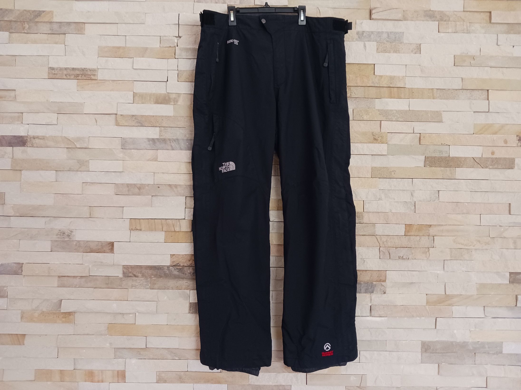 North Face Gore Tex Full Zip Pants Ski Snow Pants Black selling Mens XS Waterproof