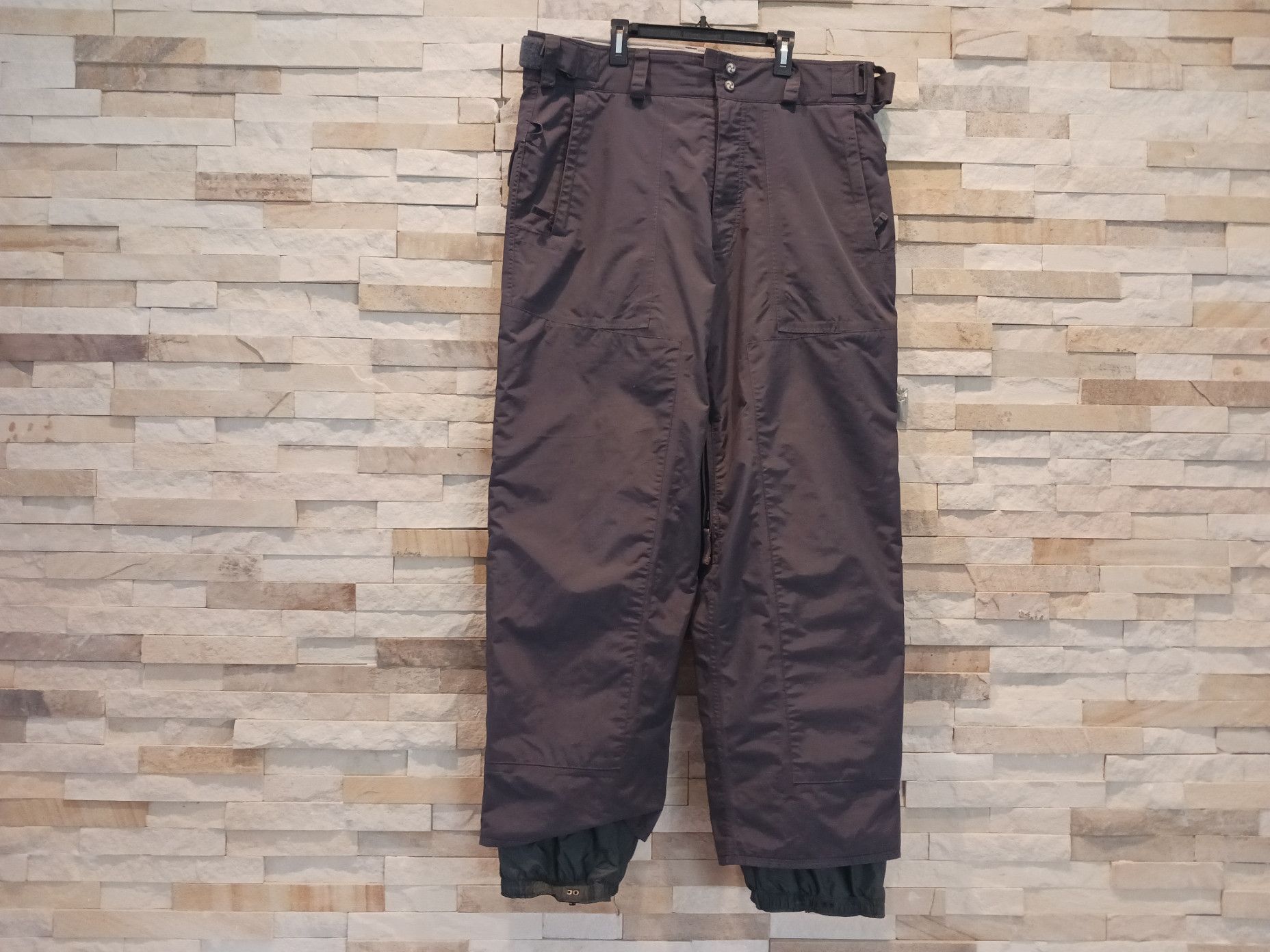 Burton Mens Large Grey Ski Snow Snowboard Pants