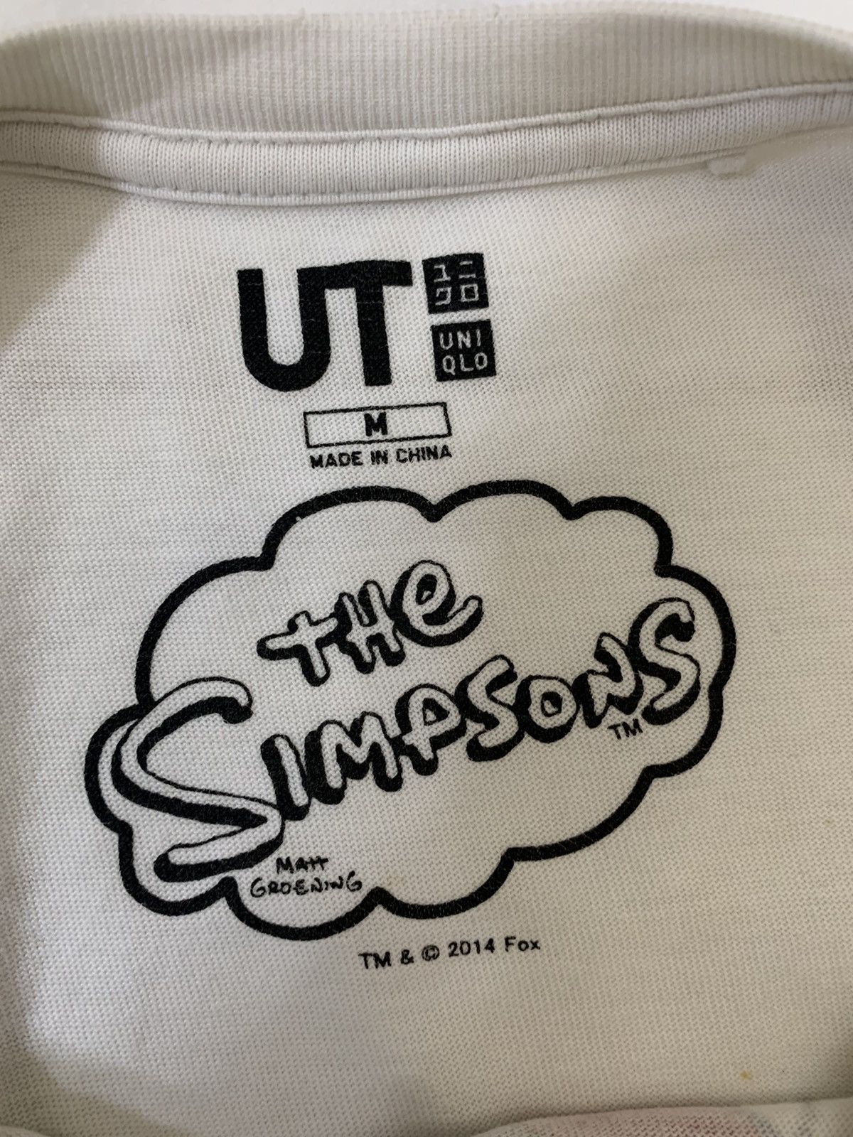 The Simpsons Uniqlo x The Simpsons Tshirt Size US S / EU 44-46 / 1 - 11 Thumbnail