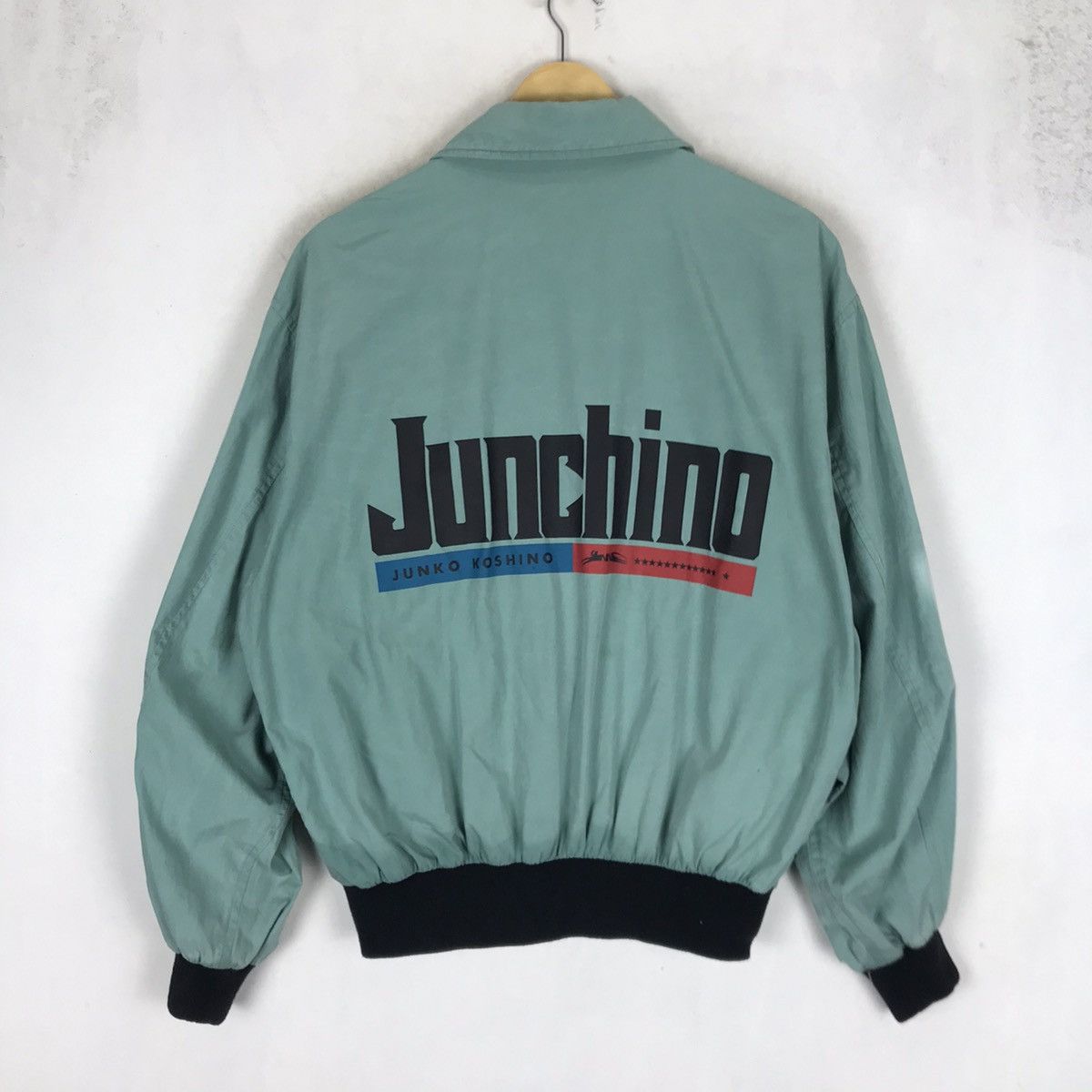 Japanese Brand × Michiko Koshino × Mr. Junko Vintage 90s Junchino by Junko Koshino Oversize Bomber Style Size US M / EU 48-50 / 2 - 1 Thumbnail