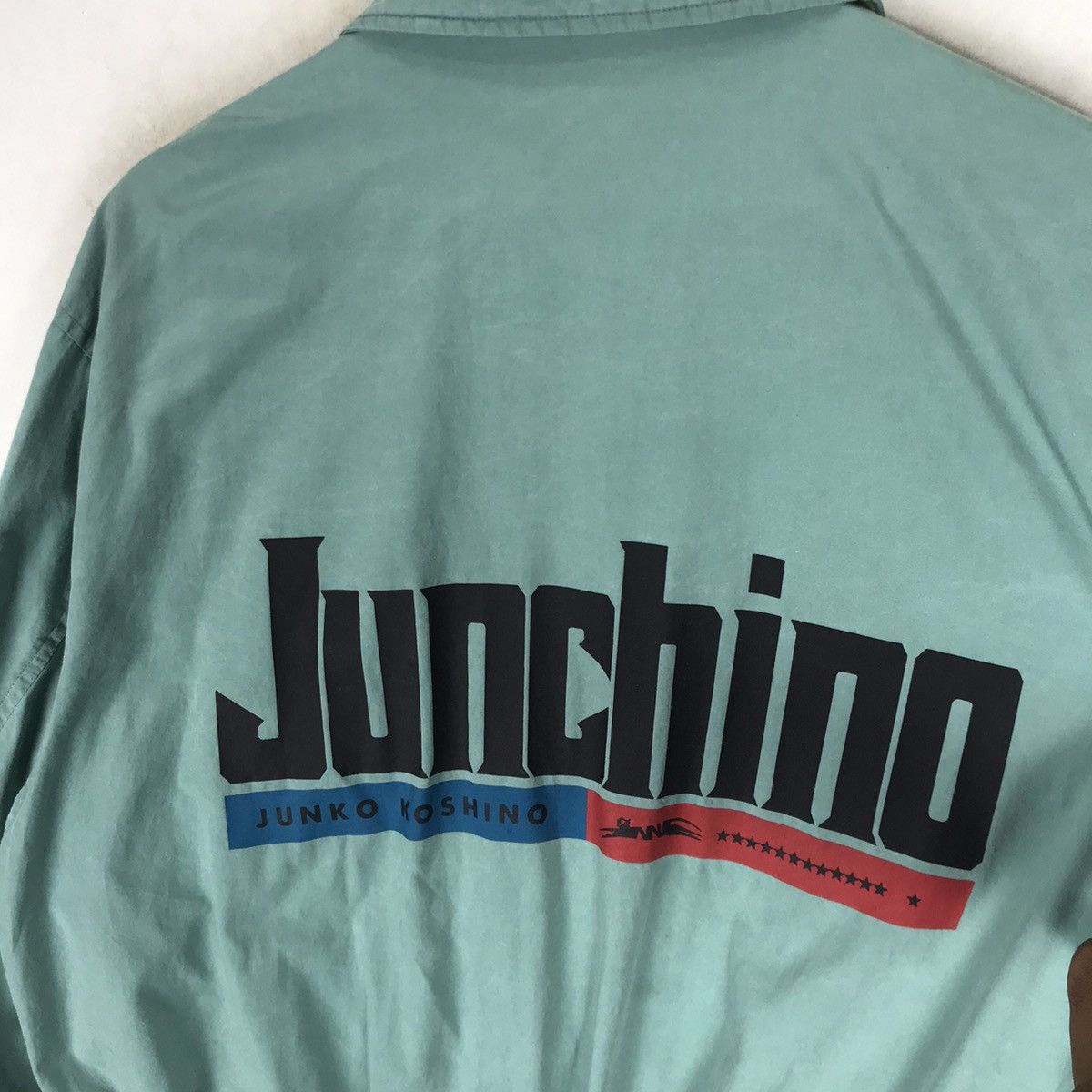 Japanese Brand × Michiko Koshino × Mr. Junko Vintage 90s Junchino by Junko Koshino Oversize Bomber Style Size US M / EU 48-50 / 2 - 3 Thumbnail