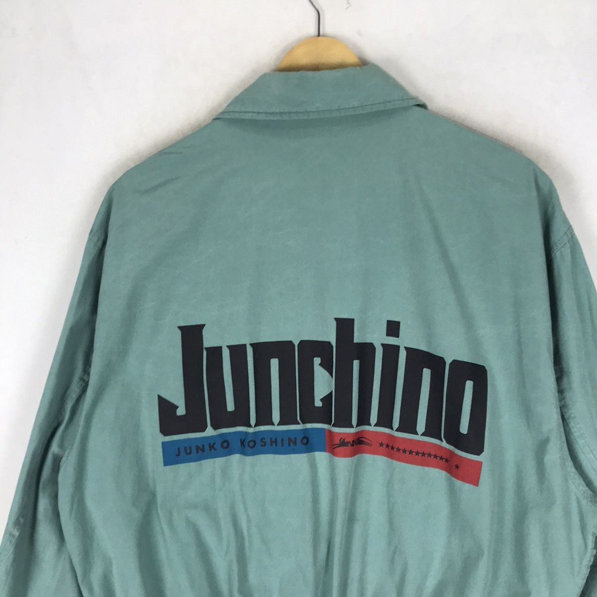 Japanese Brand × Michiko Koshino × Mr. Junko Vintage 90s Junchino by Junko Koshino Oversize Bomber Style Size US M / EU 48-50 / 2 - 2 Thumbnail