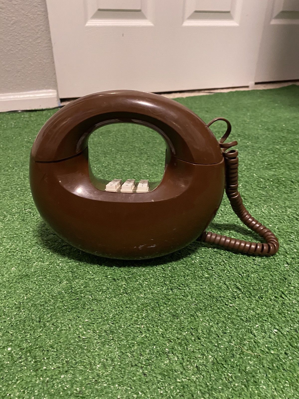 Vintage Vintage Brown Donut Phone Size ONE SIZE - 3 Thumbnail