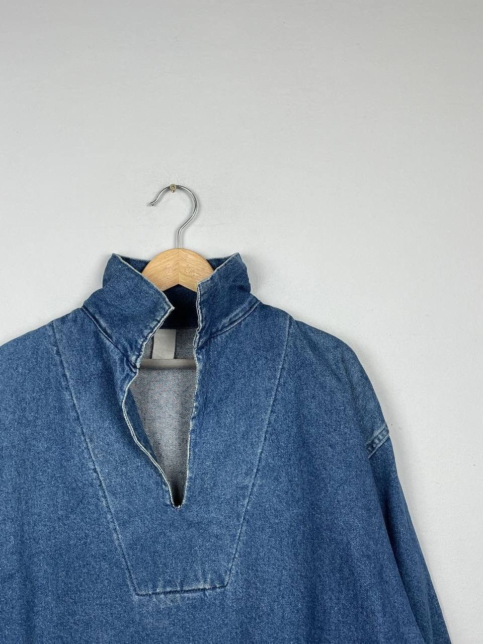 Japanese Brand Vintage Conwill Denim Kangaroo Pocket Jacket Size US L / EU 52-54 / 3 - 2 Thumbnail