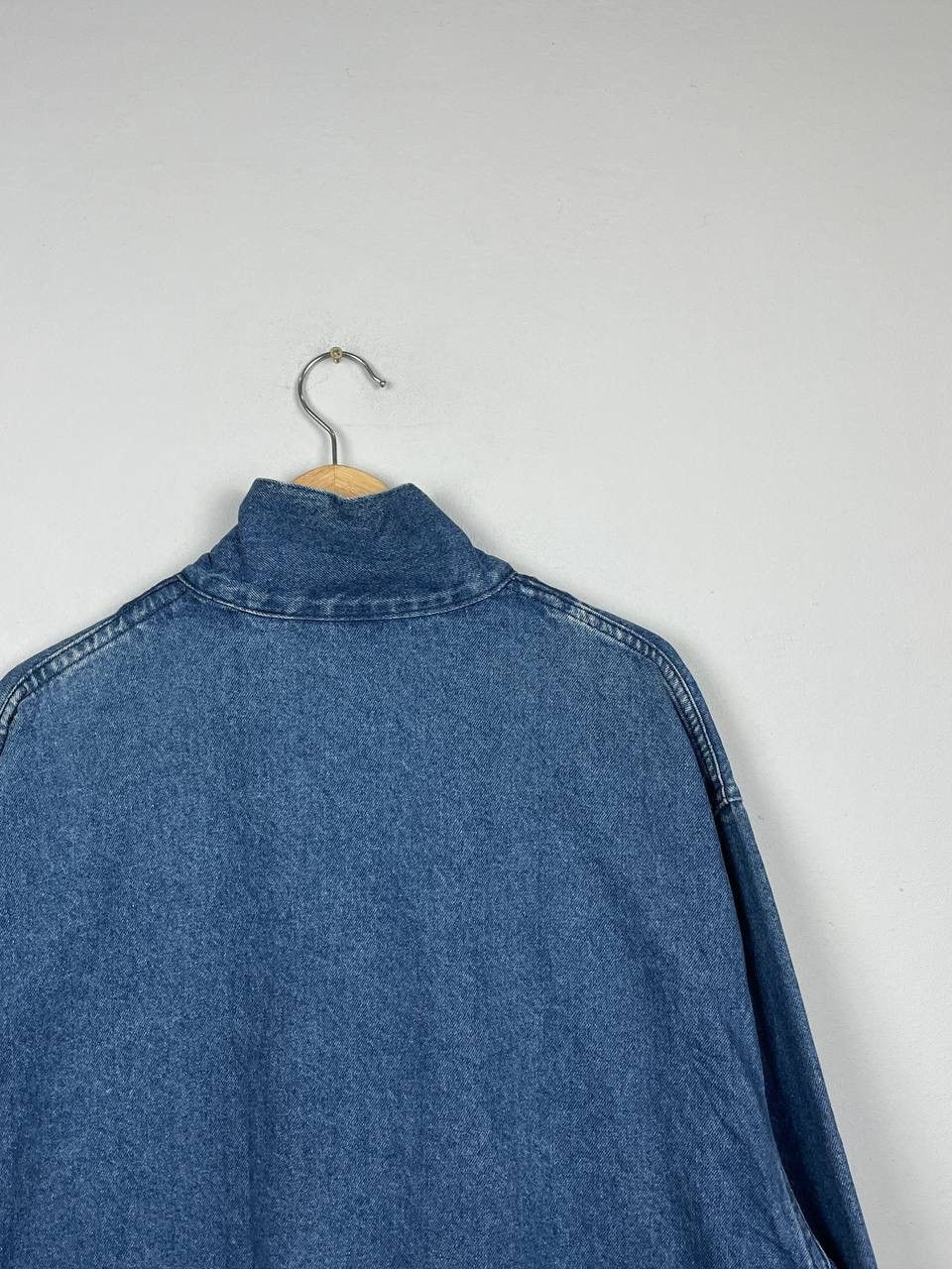Japanese Brand Vintage Conwill Denim Kangaroo Pocket Jacket Size US L / EU 52-54 / 3 - 6 Thumbnail