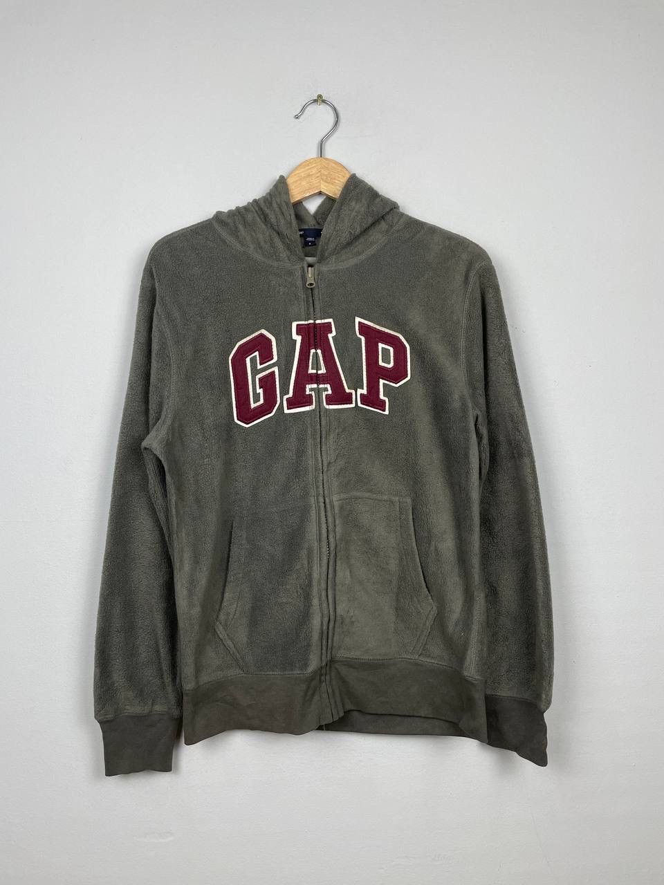 Gap × Other × Vintage Vintage GAP Big Logo Fleece Jacket Size S / US 4 / IT 40 - 1 Thumbnail
