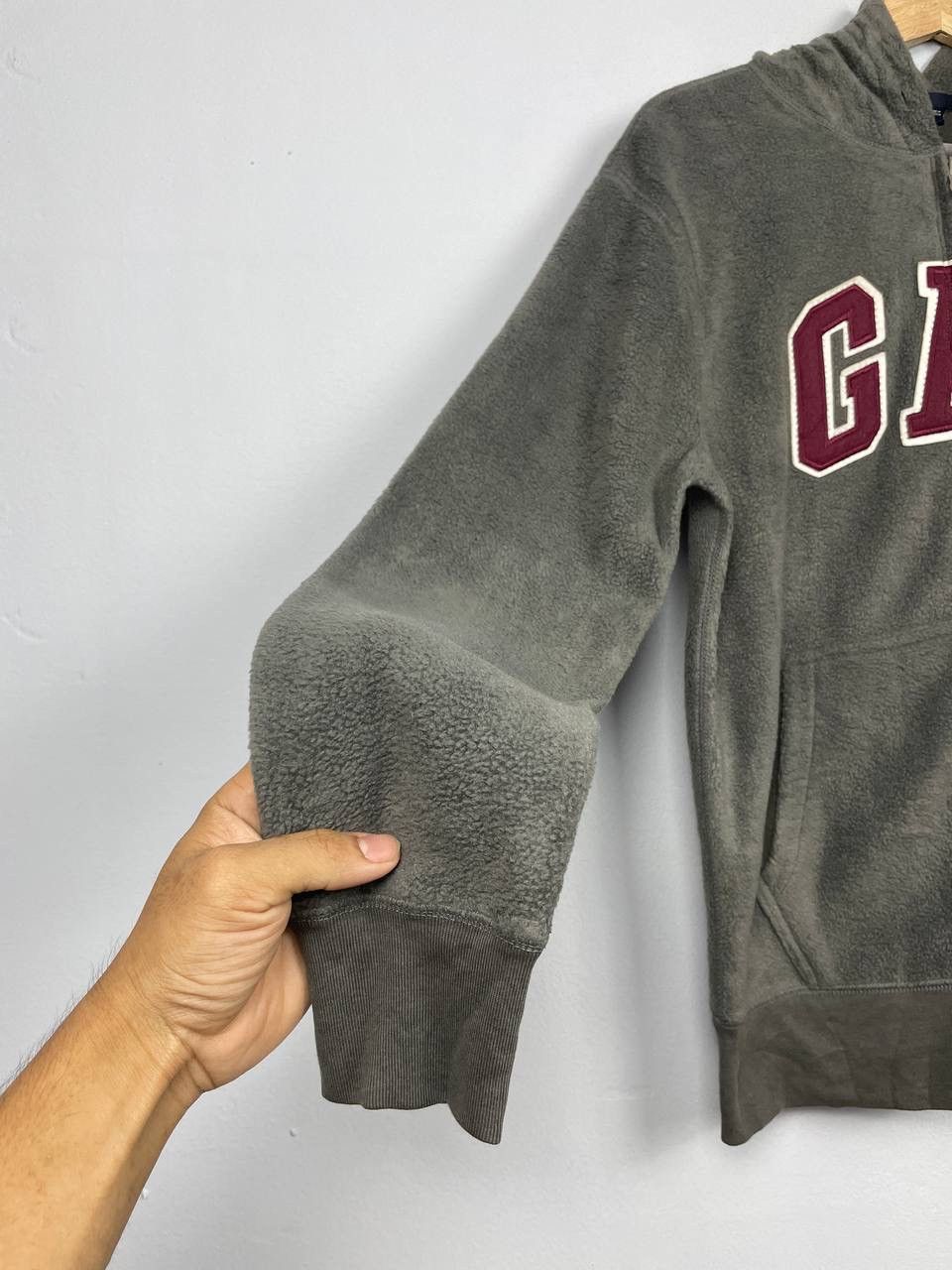 Gap × Other × Vintage Vintage GAP Big Logo Fleece Jacket Size S / US 4 / IT 40 - 3 Thumbnail