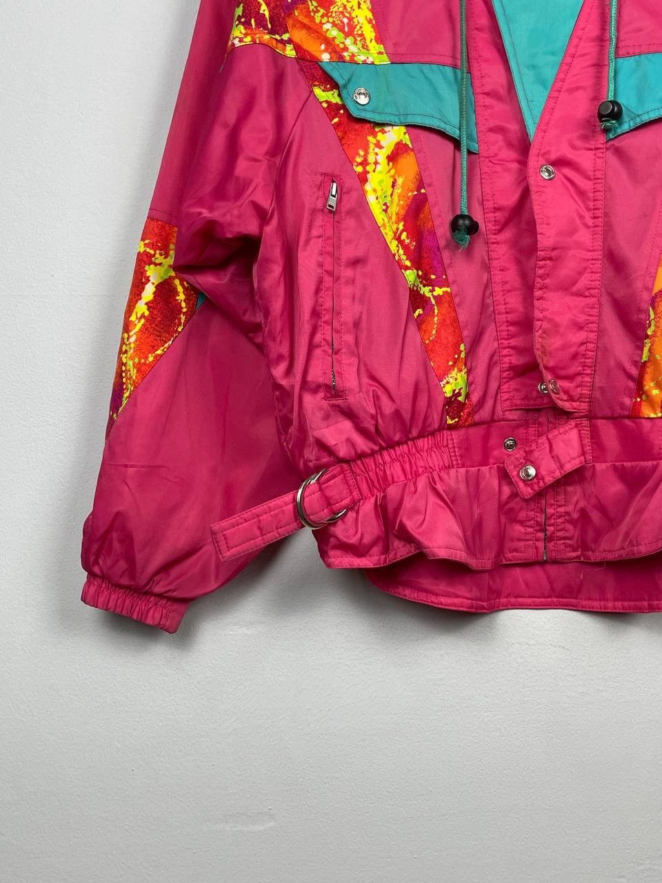 Vintage Vintage Pulse Sport Japanese Brand Ski Multicolour Jacket Size US L / EU 52-54 / 3 - 3 Thumbnail