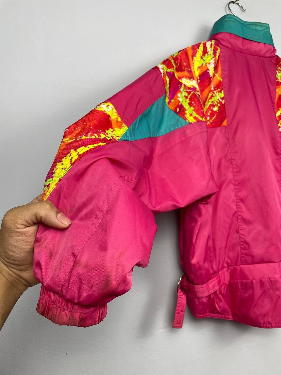 Vintage Vintage Pulse Sport Japanese Brand Ski Multicolour Jacket Size US L / EU 52-54 / 3 - 9 Thumbnail