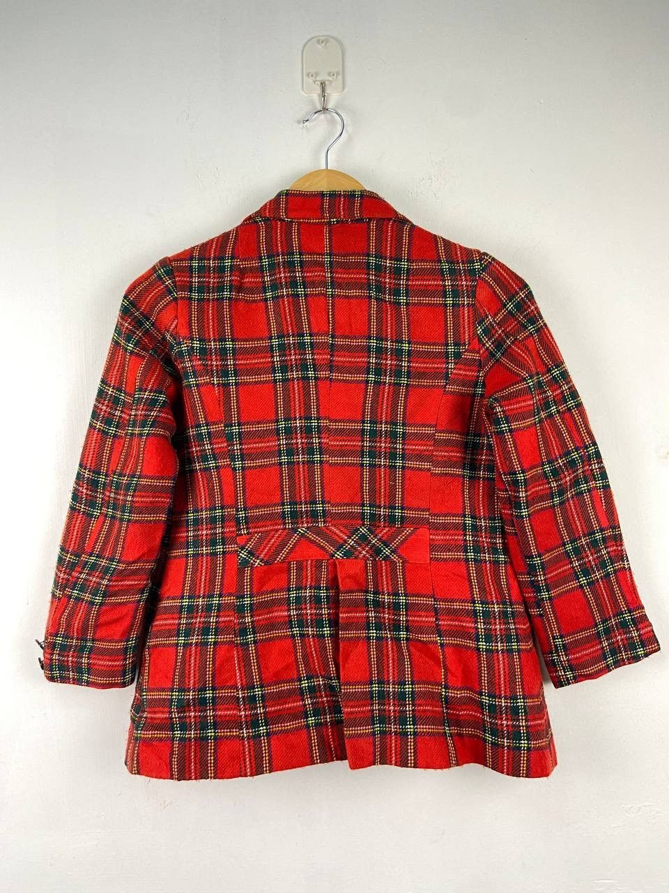 If Six Was Nine Vintage Japanese Brand Blazer Plaid Tartan Punk Style Size S / US 4 / IT 40 - 5 Thumbnail