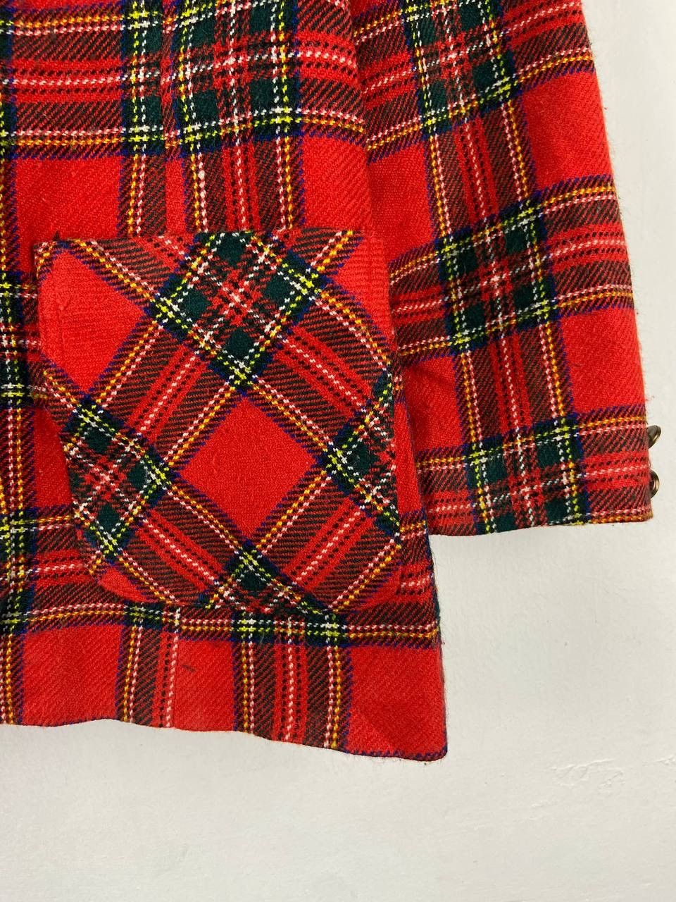 If Six Was Nine Vintage Japanese Brand Blazer Plaid Tartan Punk Style Size S / US 4 / IT 40 - 4 Thumbnail